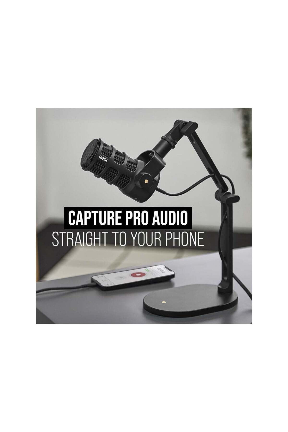 Rode-PodMic USB Versatile Dynamic Broadcast Microphone 2