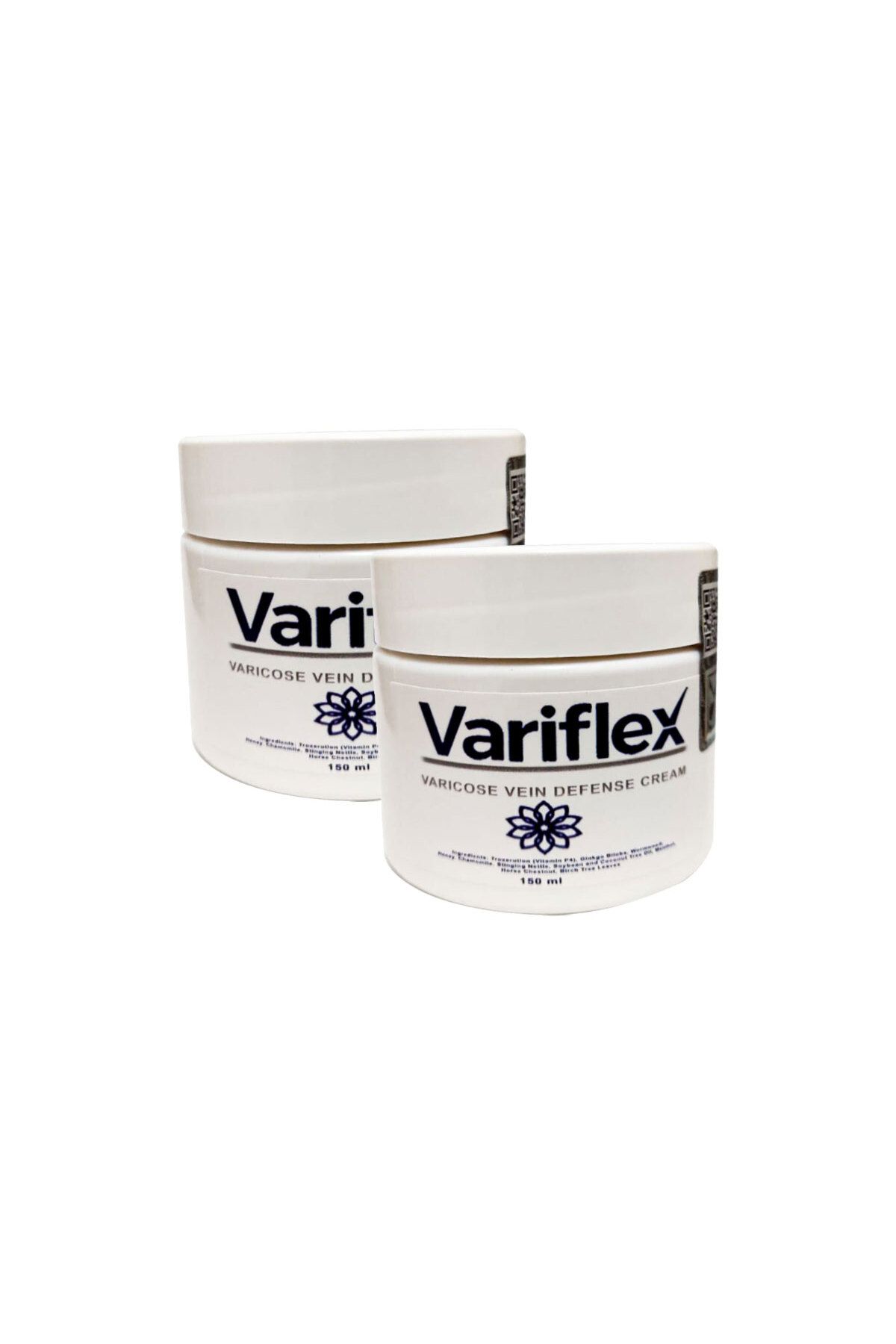 VARİFLEX Varicose Vein Defense Cream 150 ml Ölçeğinde 2 Adet Kremi
