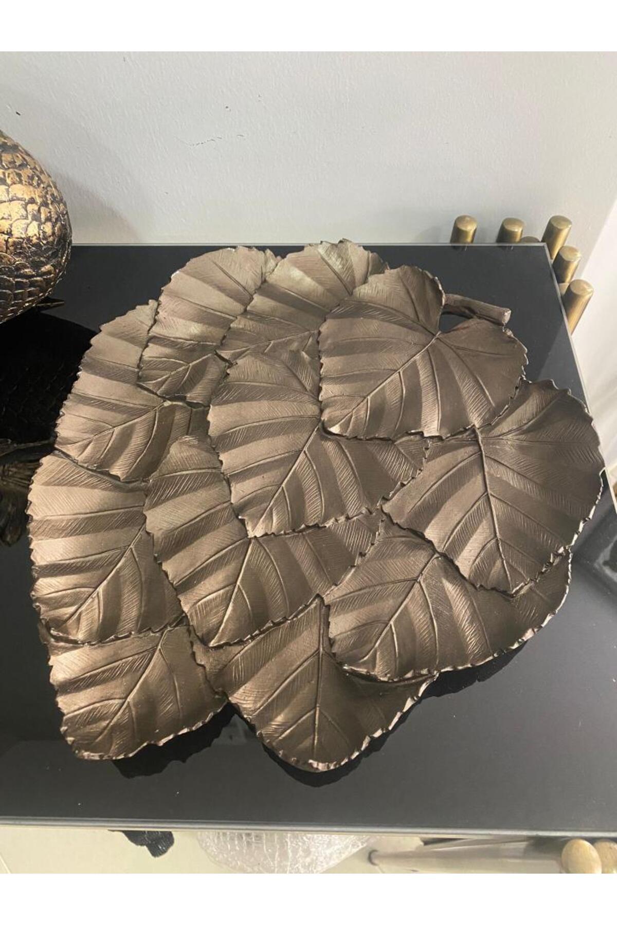 Mirsa Global-Επιτραπέζιο Τραπέζι σαλονιού Leaf Decorative 3