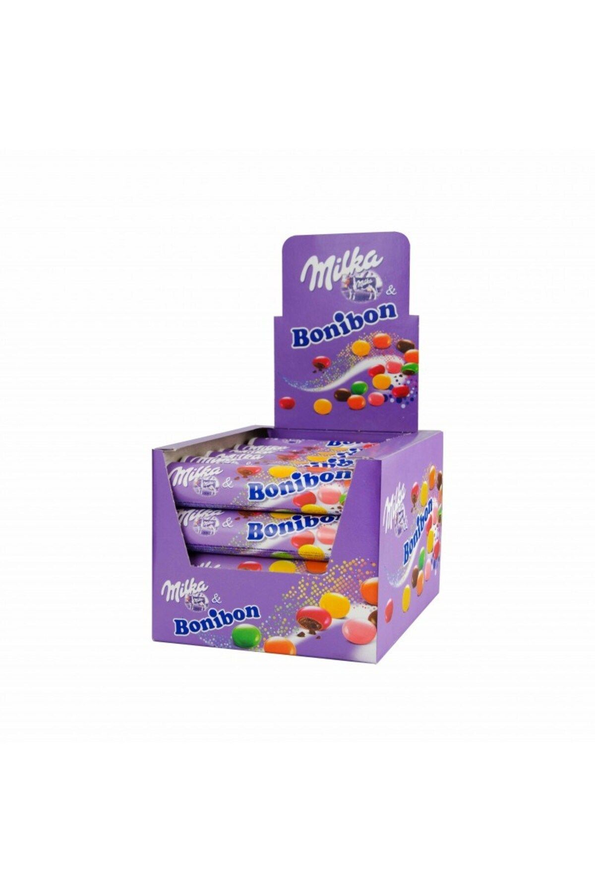 Milka-Drajeuri de ciocolata cu lapte ,Bonibon Milka , 24.3g x 24 buc 2