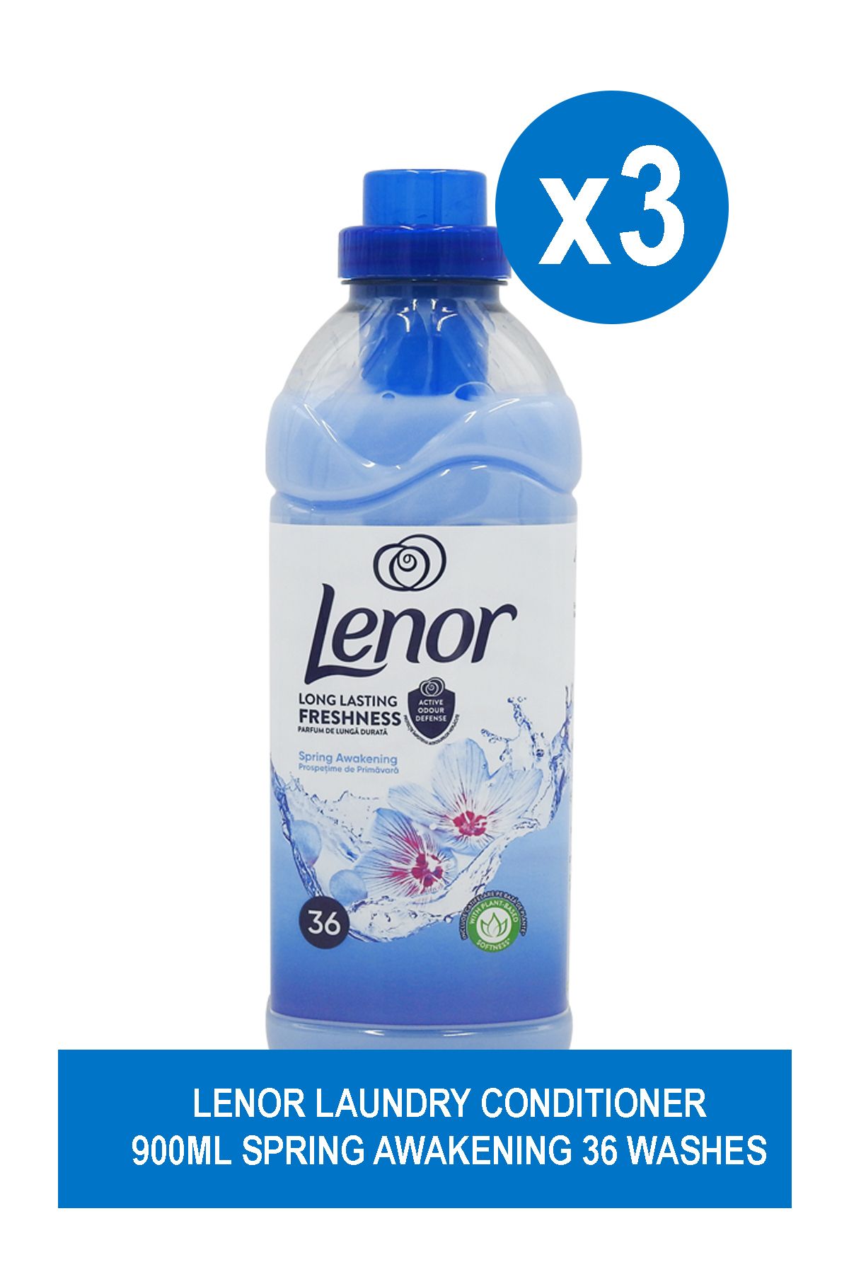 lenor Balsam De Rufe 900ml Spring Awakening 36 Spălări X 3 - One Size