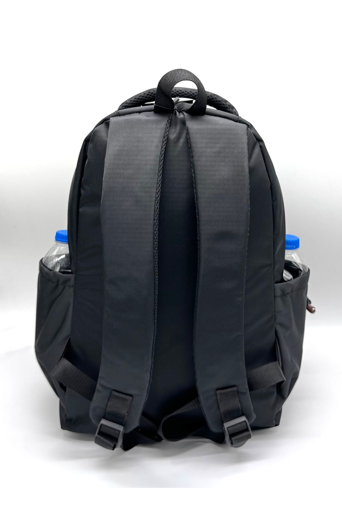 Bevitton-1700 Model Waterproof Black Schoolbag - Multi-Compartment Casual Backpack 5