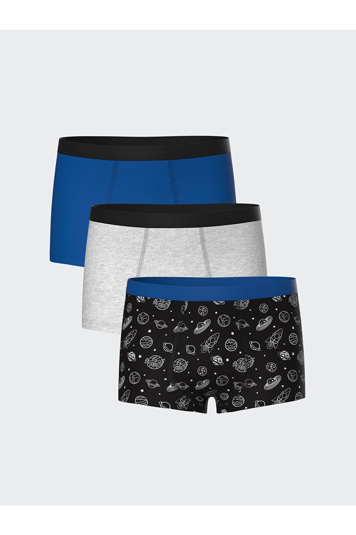 LC Waikiki Baskılı Erkek Çocuk Boxer 3'lü