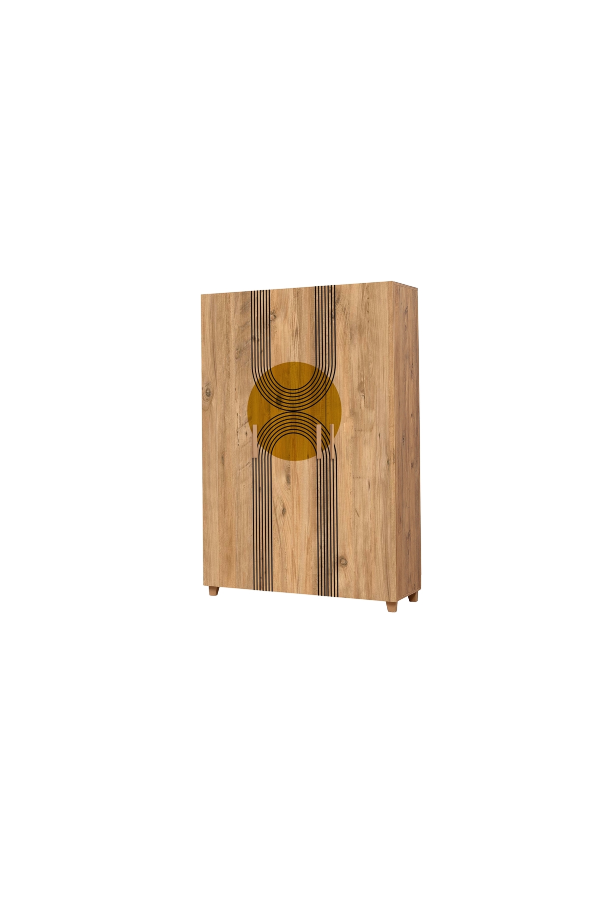 Vivense Leva Sun Gardırop, Atlantik, 3 Kapaklı fotoğrafı 3 (önizleme)