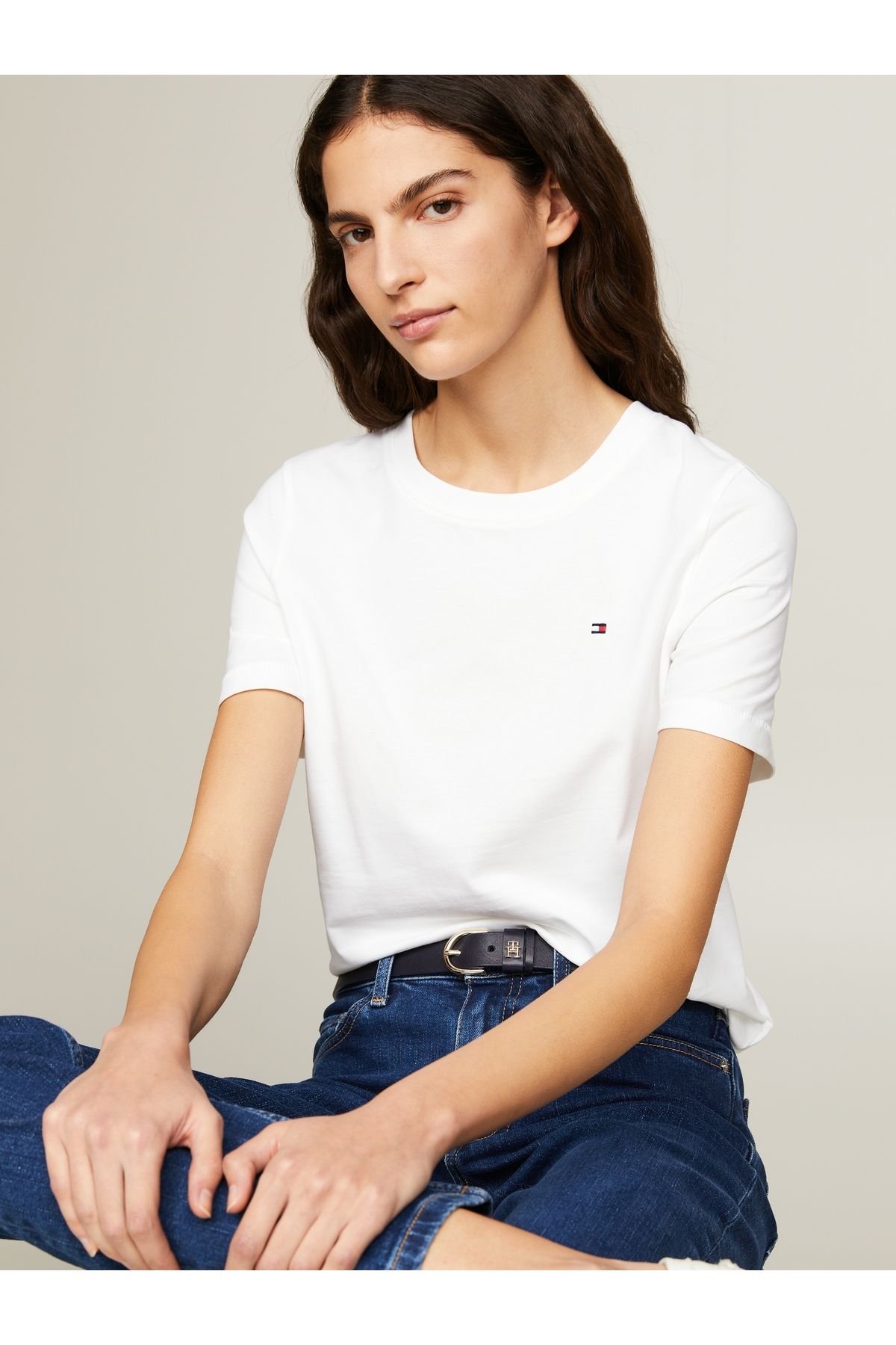 Tommy Hilfiger-Tommy Hilfiger Women White T-Shirts 3
