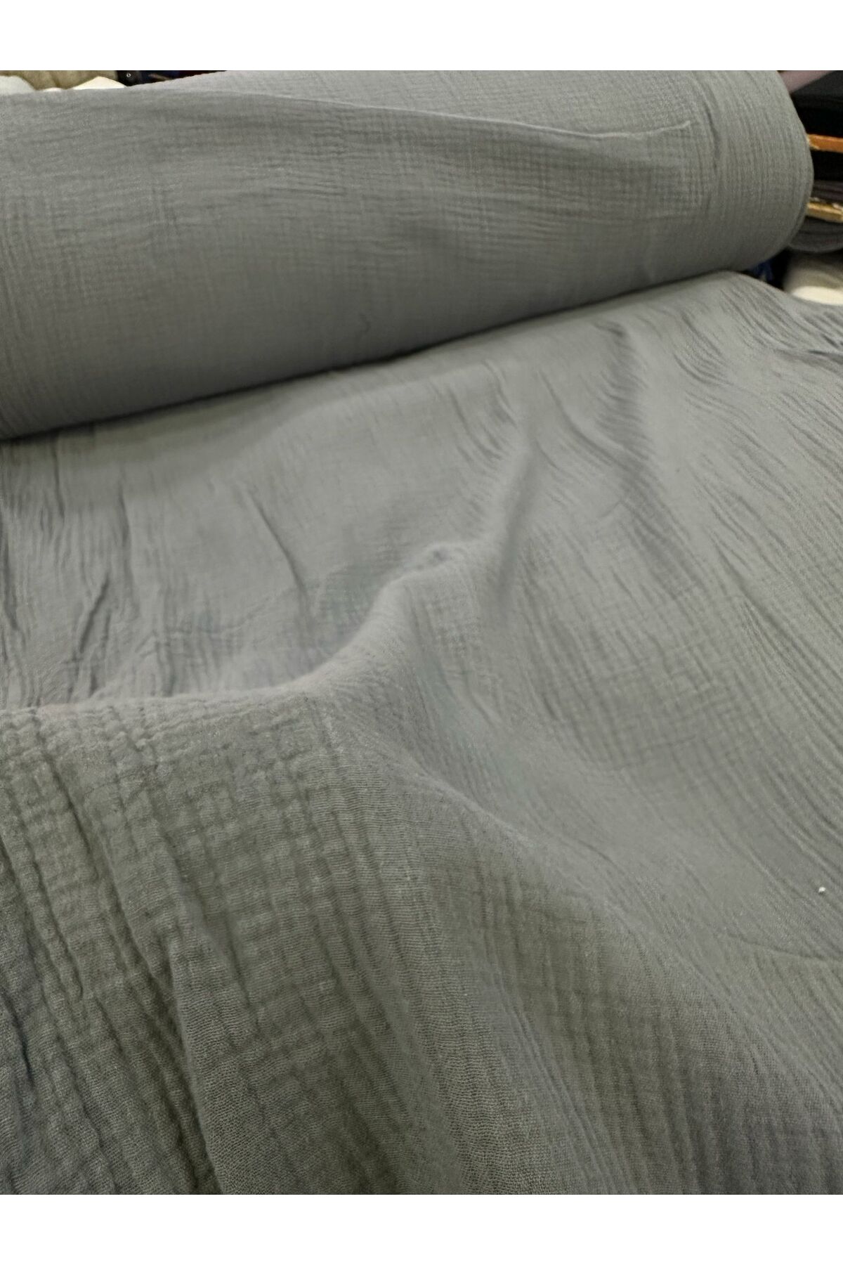 DünyaKumaş Muslin Kumaş fotoğrafı 2 (önizleme)