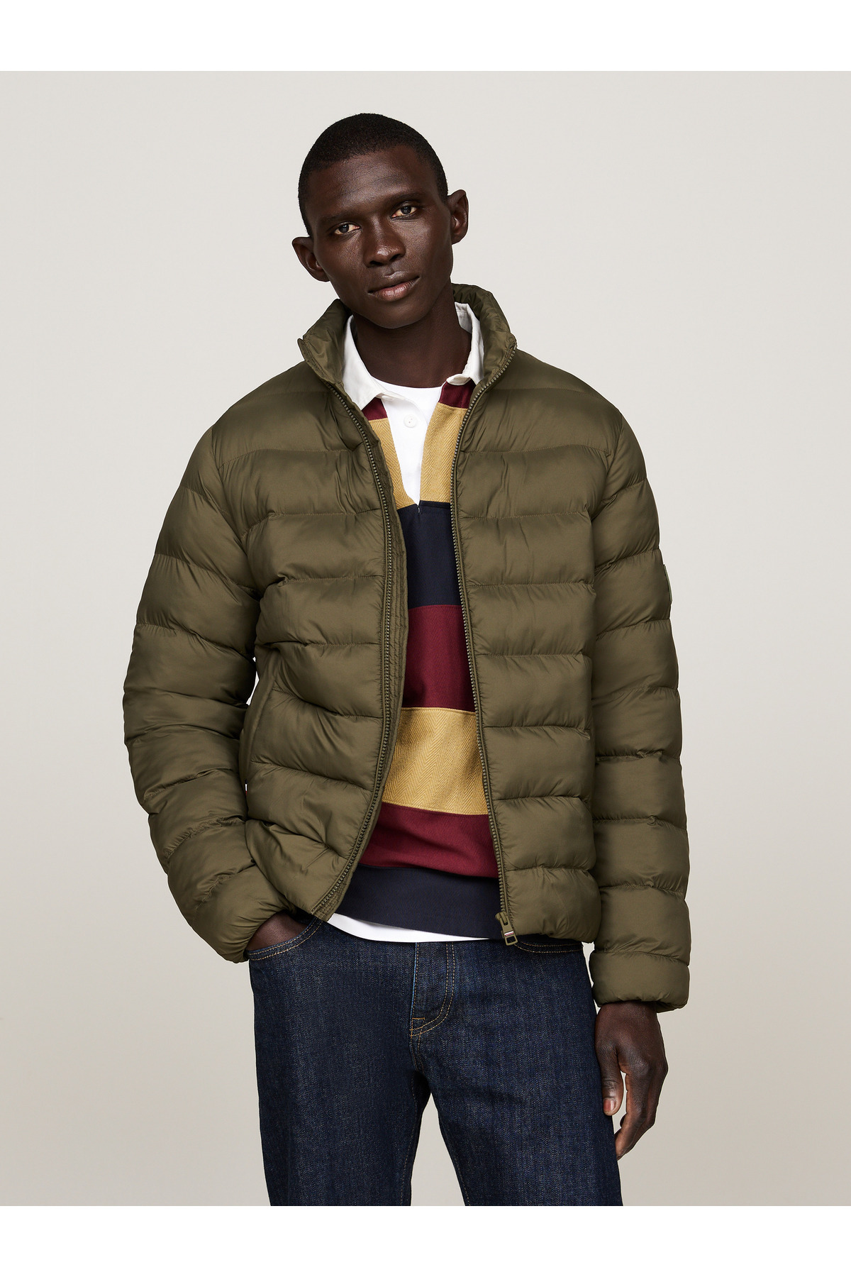 Tommy Hilfiger-Men Green Jackets 1