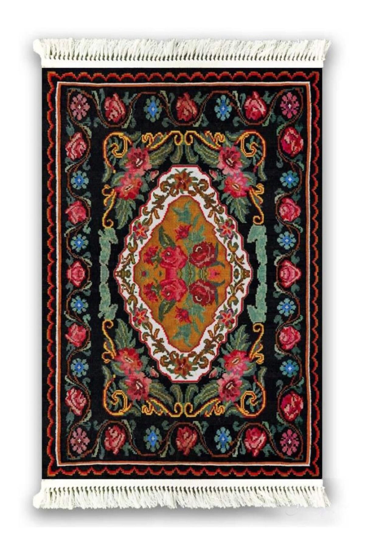 Prizma 6009 KİLİM DESEN KAYDIRMAZ HALI 120x180cm - Fiyatı, Yorumları