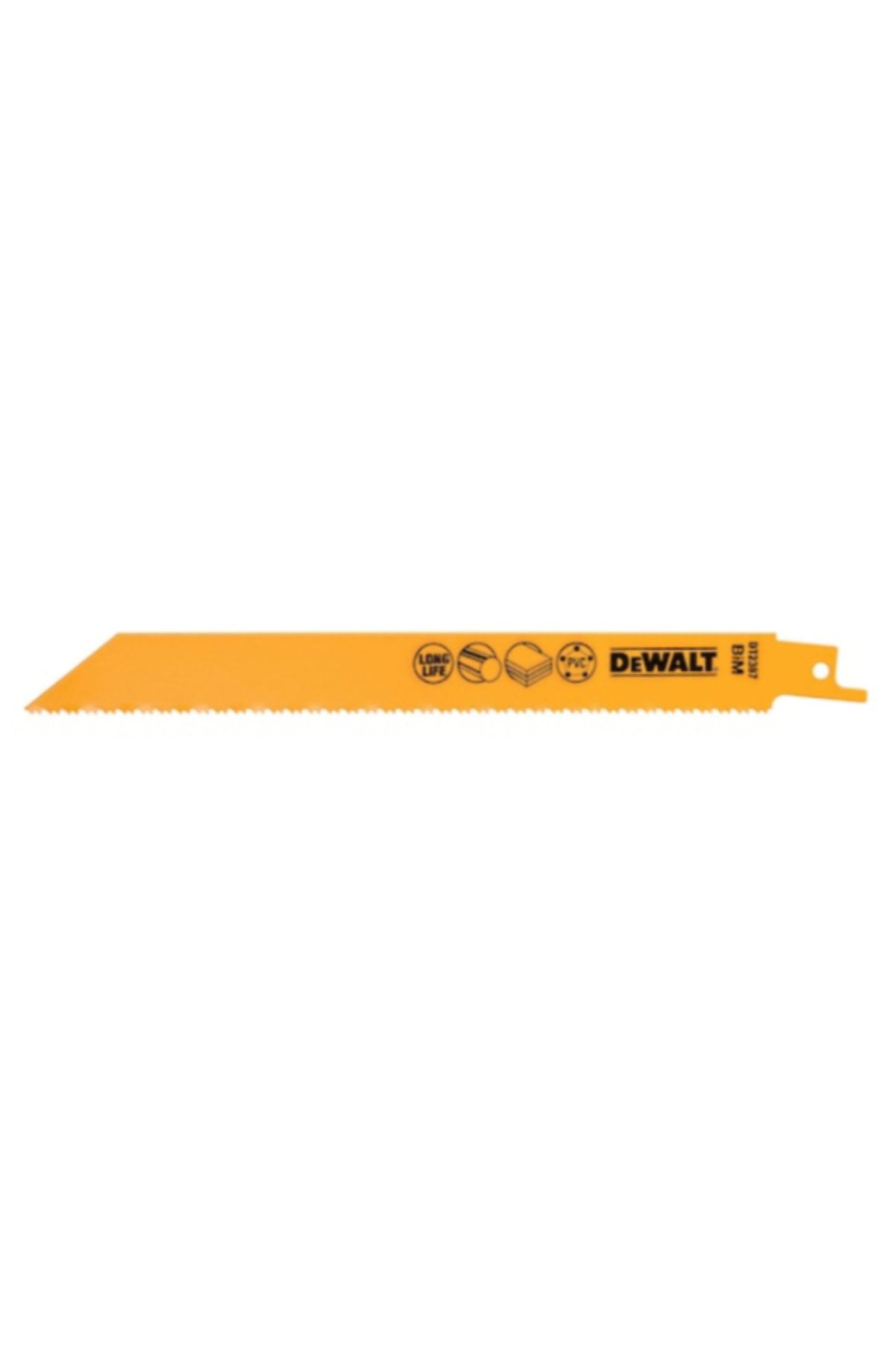 Dewalt-5-Piece Bi-Metal Reciprocating General Purpose Blade 203 mm 2
