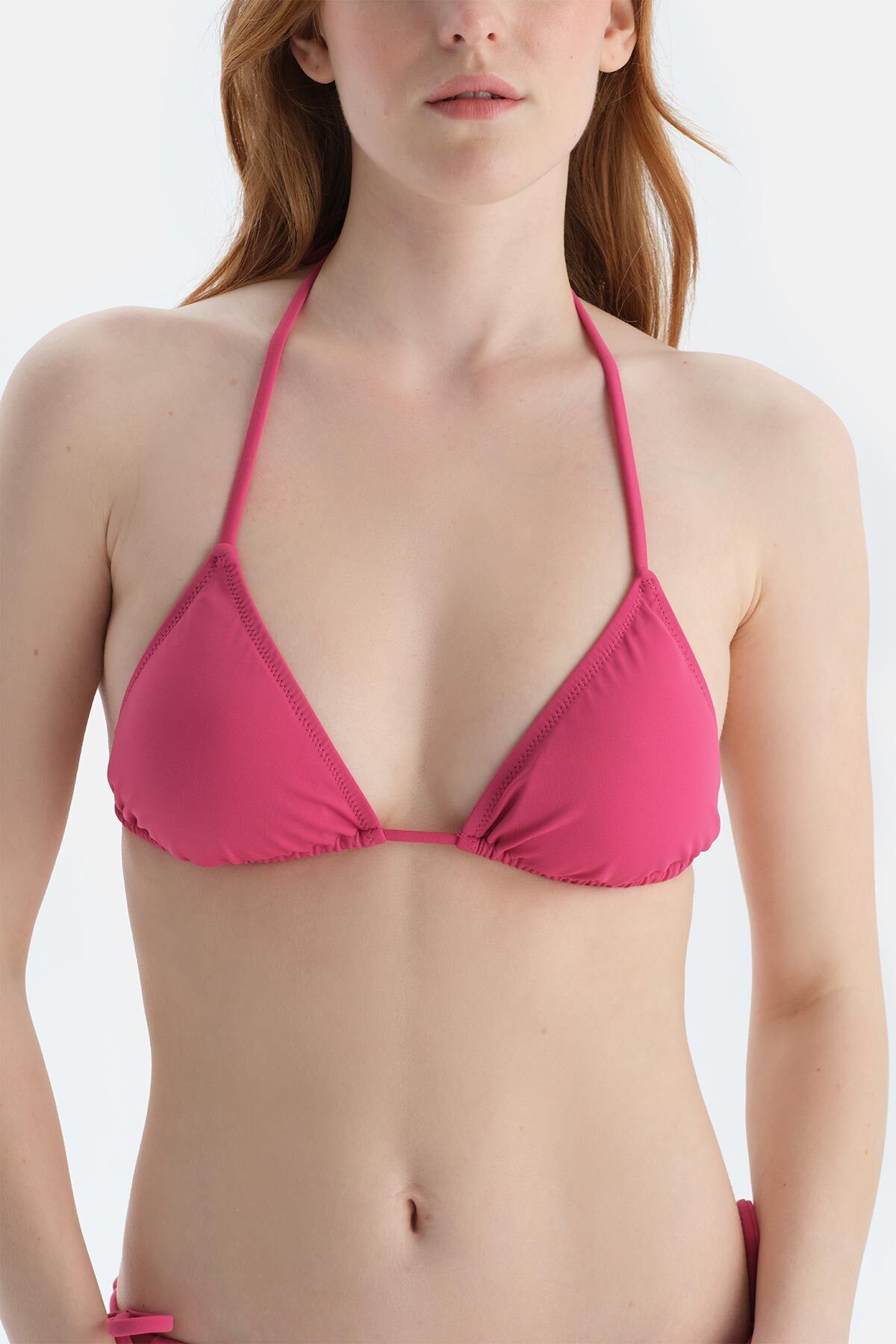 Dagi-Fuchsia Triangle Small Bikini Top 4