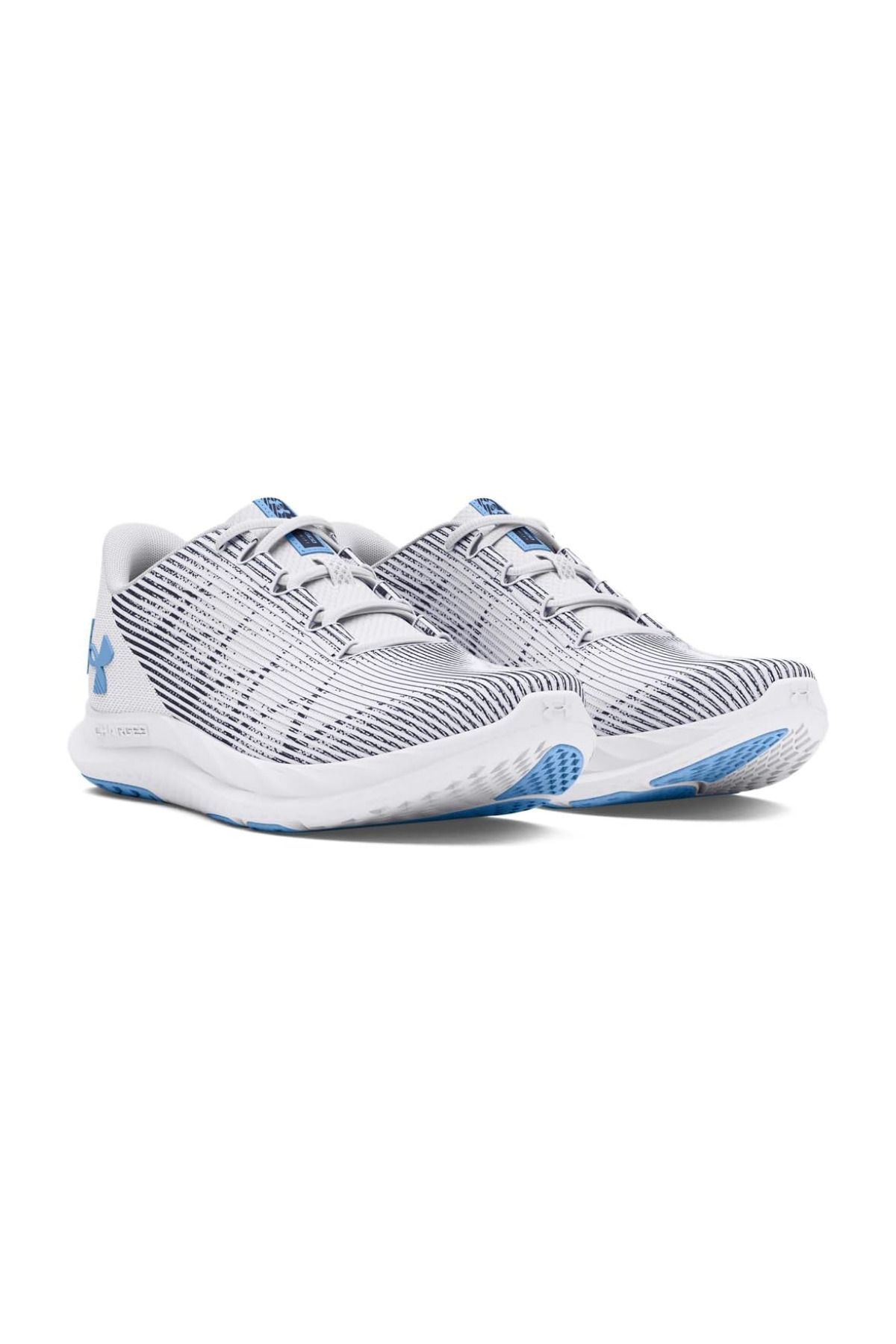 کفش دو و تمرین سفید زنانه UA سرعت شارژ 103 آبی آندر آرمور Under Armour