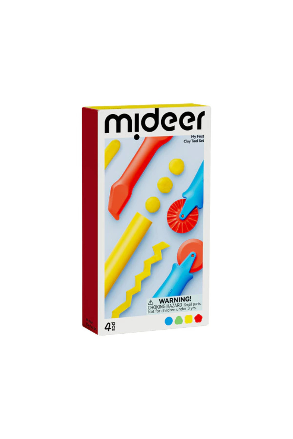Mideer-Plasticine Modeling Tool Set, Clay, 4 Different Tools 1