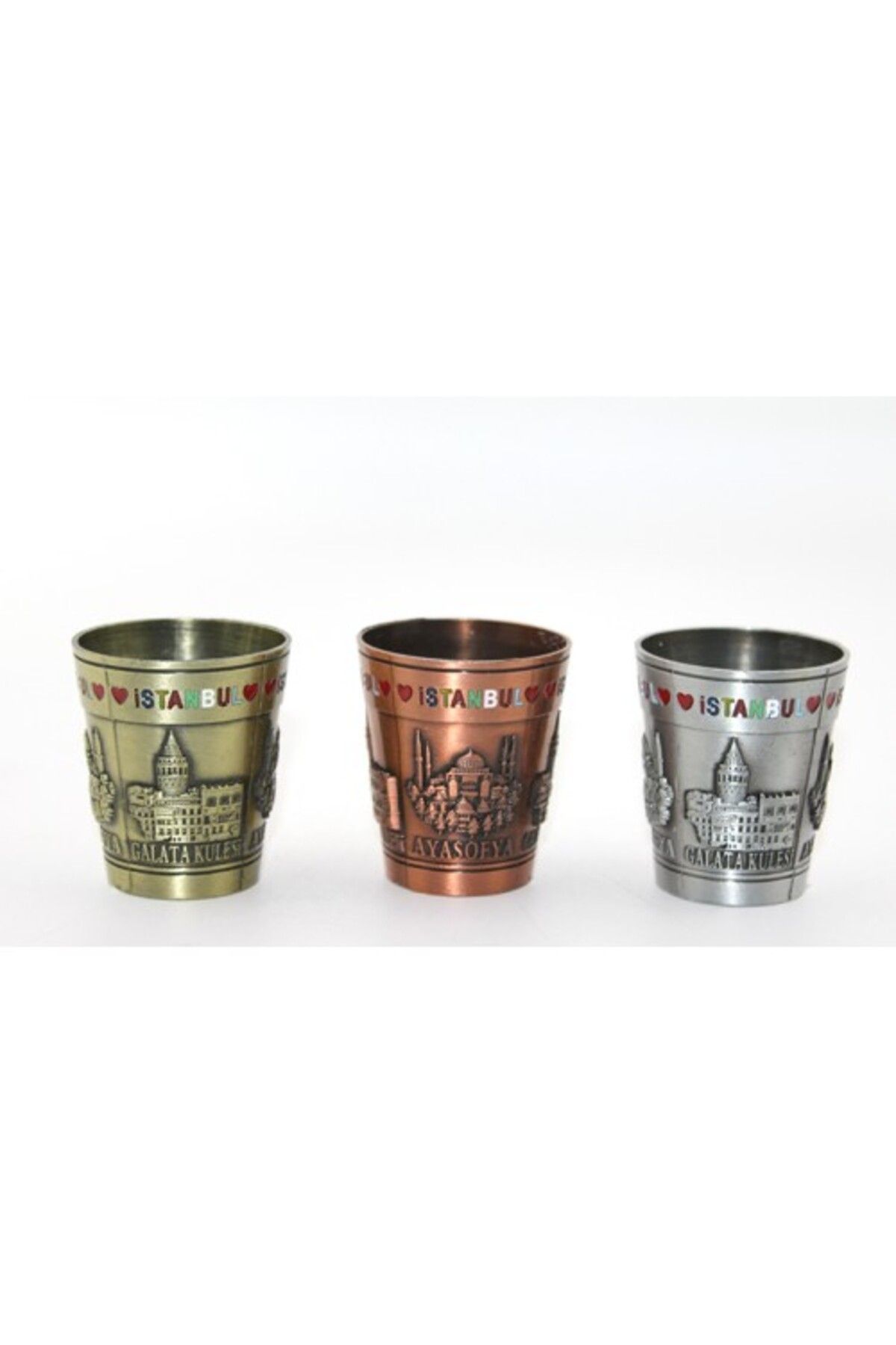 Mu Art Ahşap Metal İstanbul Yöresel Bardak