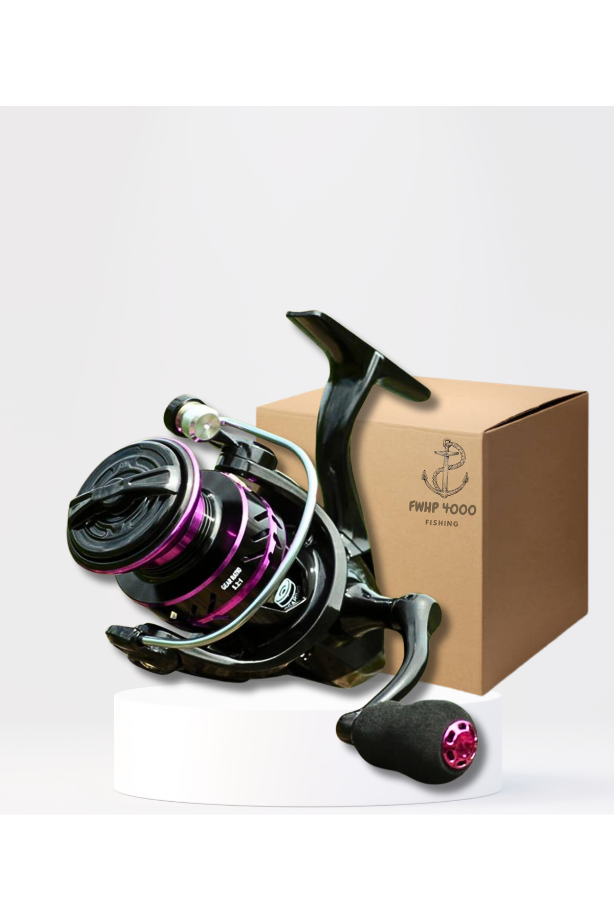 POYRAZ Spin Olta Makinesi 4000 Metal Makara Çelik Bilye FWHP40