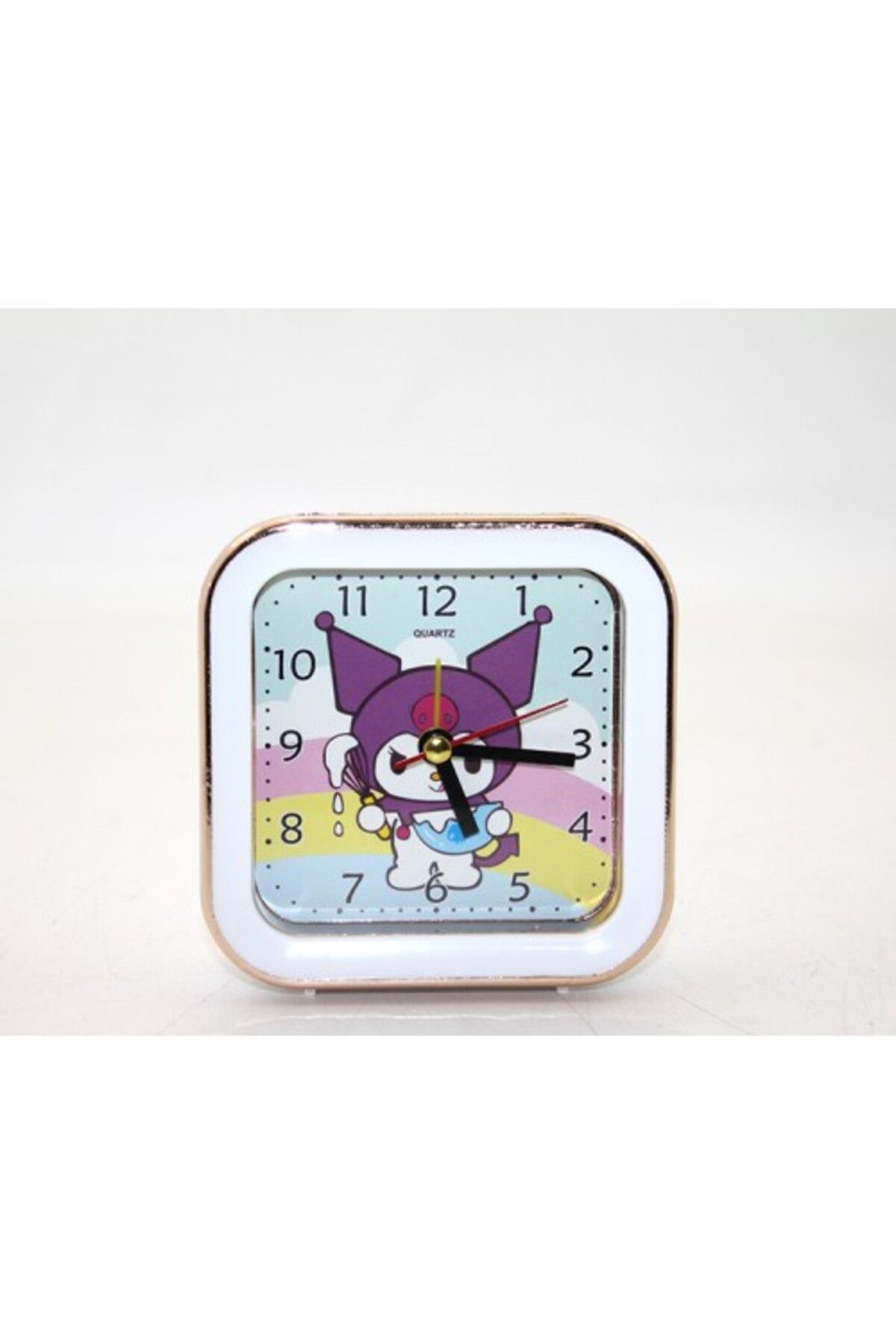 Mu Art Ahşap Kuromi Çalar Saat Model 1