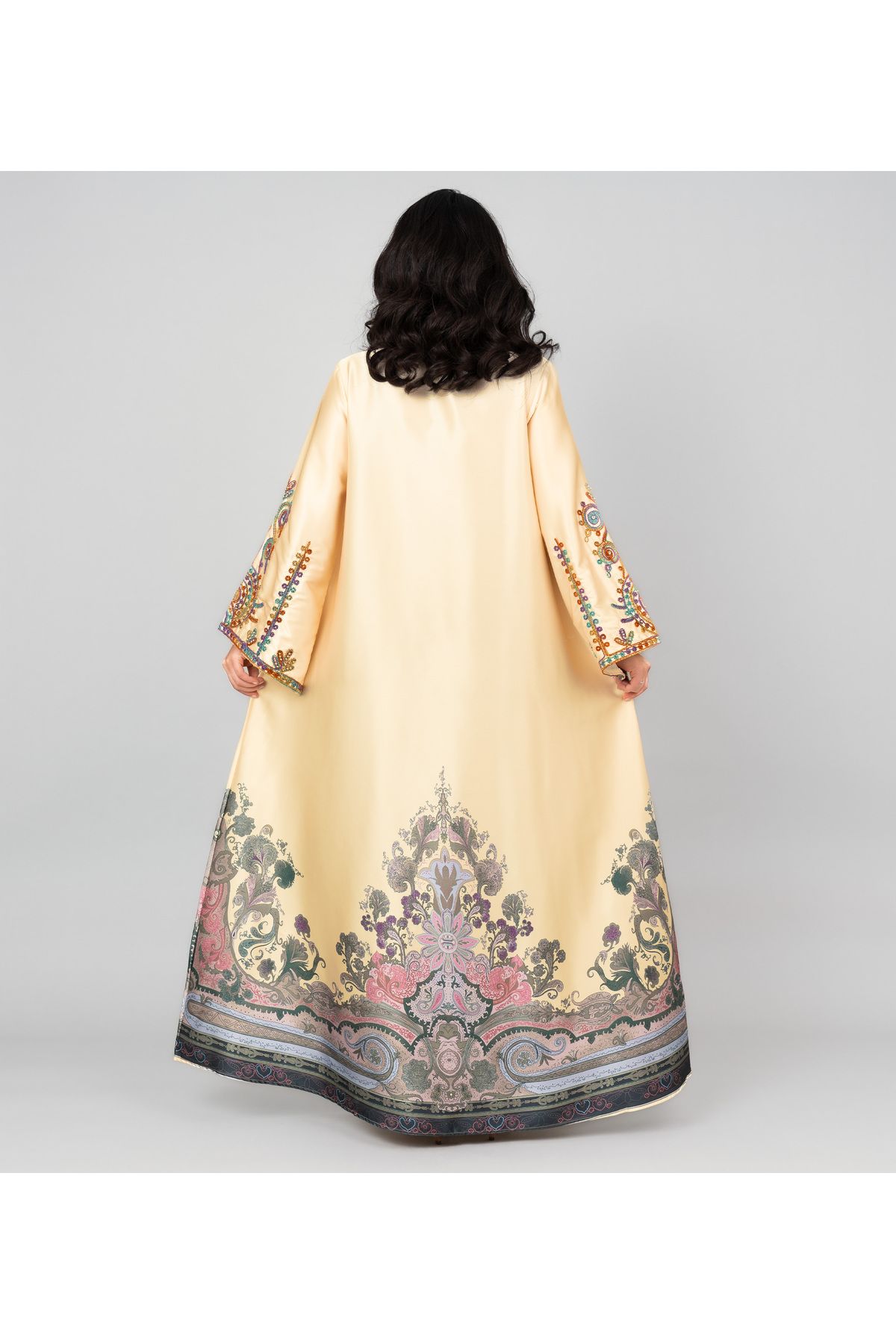 IKKXA-Modern Embroidered Jalabiya 4