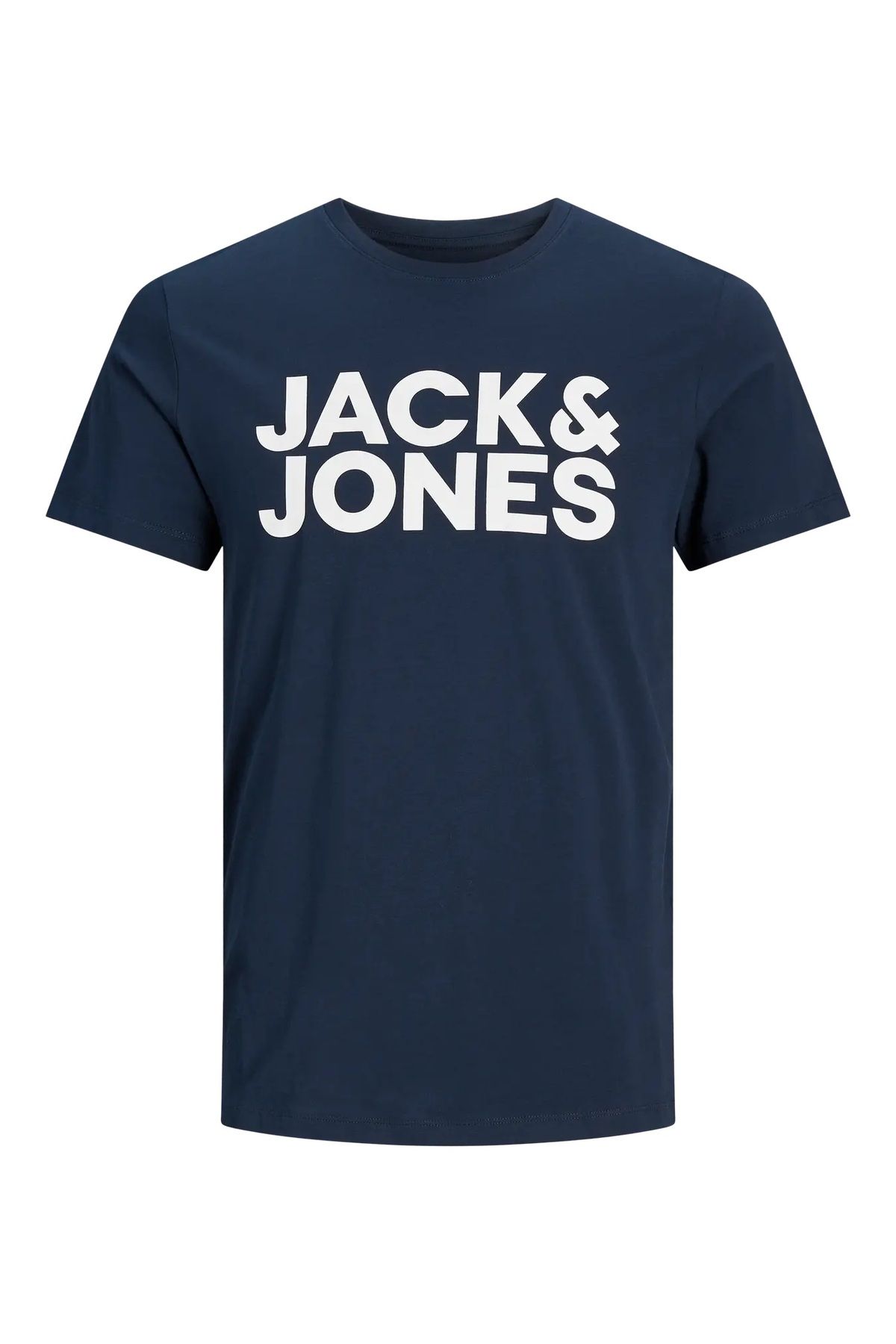 Jack & Jones-Crew Neck Logo Printed T-Shirt 3