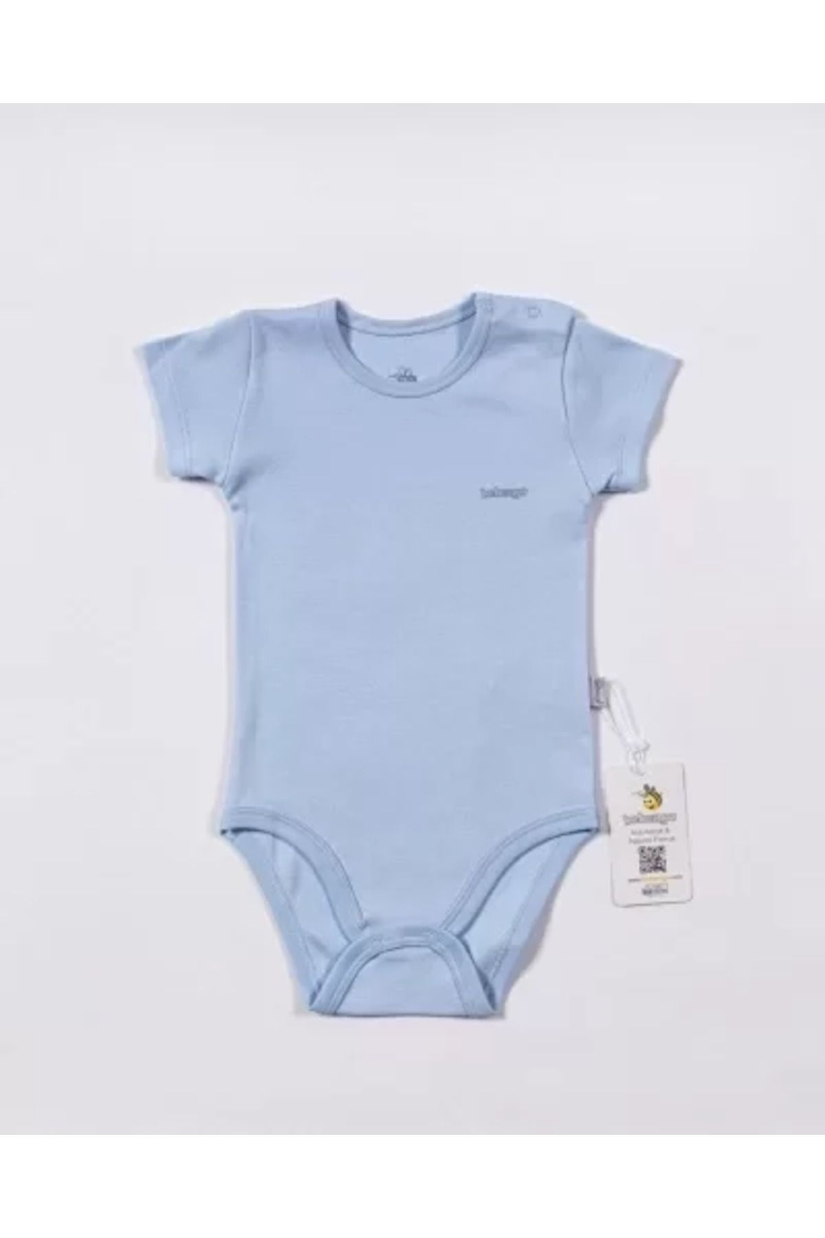 RUBY BOUTİQUE Basic Kısa Kol Body Mavi