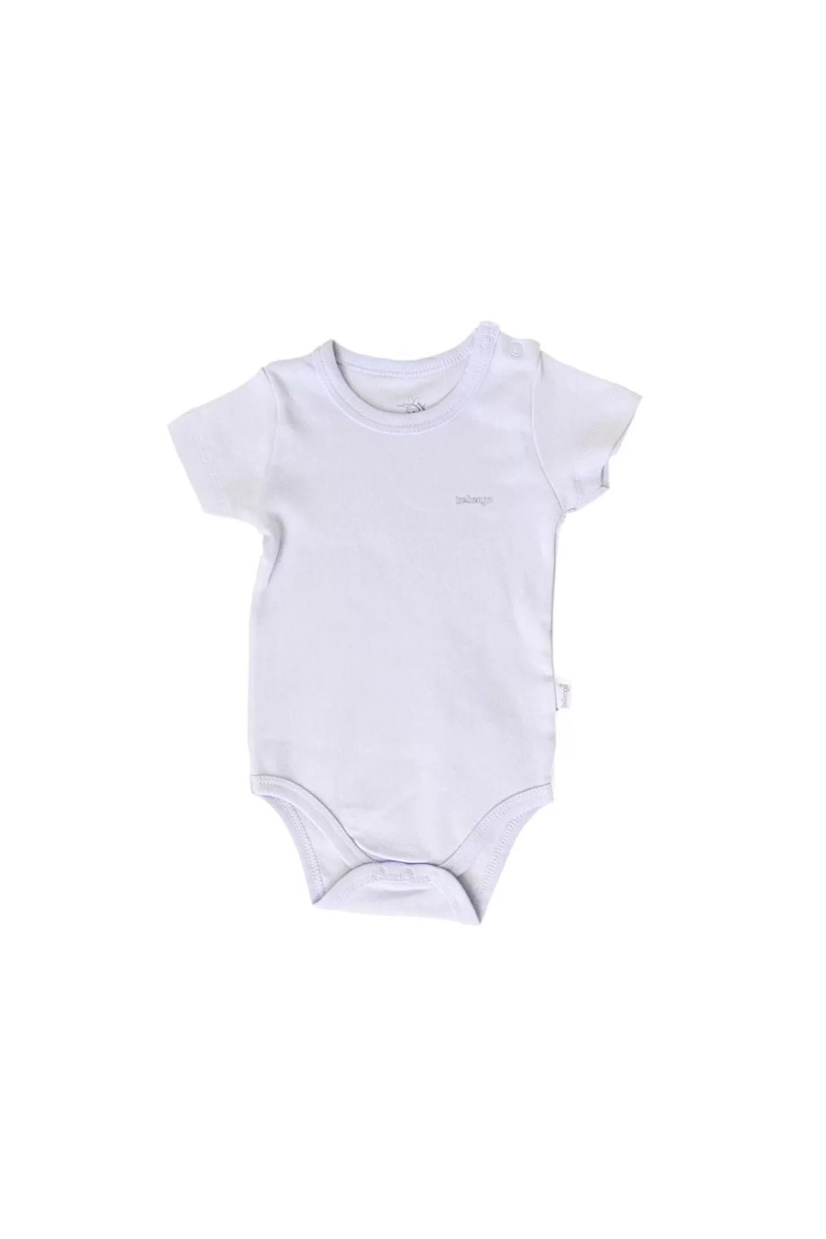 RUBY BOUTİQUE Basic Kısa Kol Body Beyaz