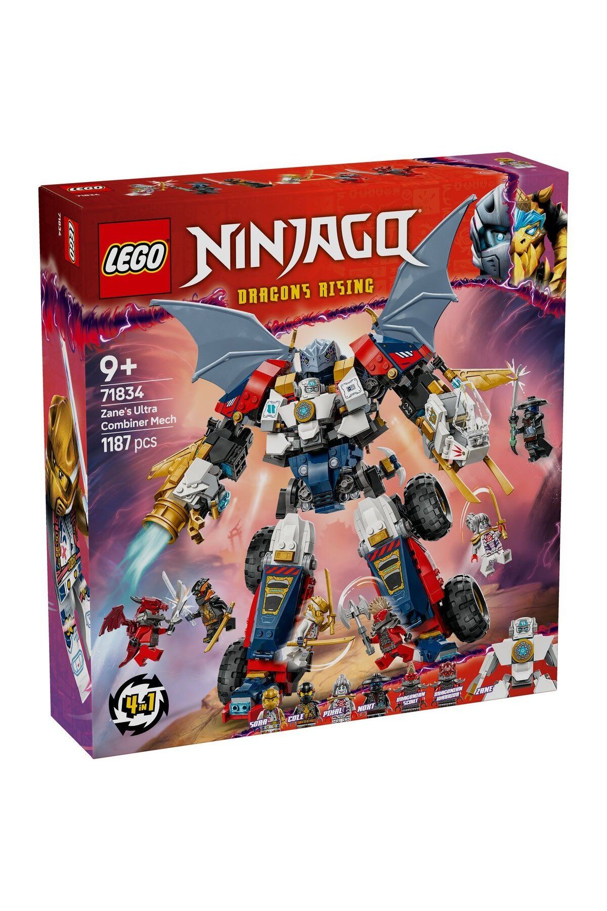 LEGO Set Lego Ninjago - Ultrarobotul Combinat Al Lui Zane (71834) - One Size