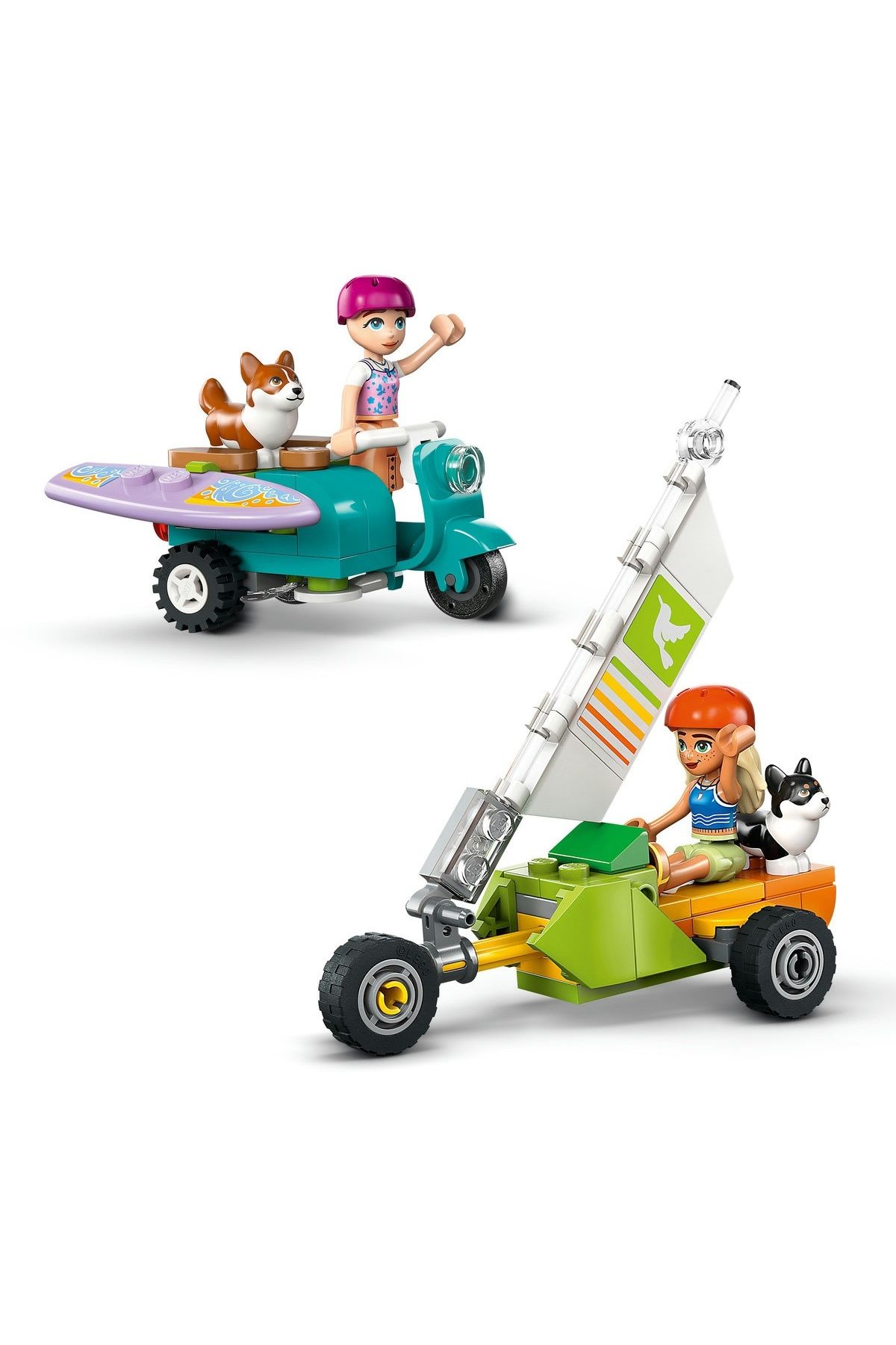 LEGO-LEGO Friends - Surfing and Scootering Puppies Adventures (42641) 5
