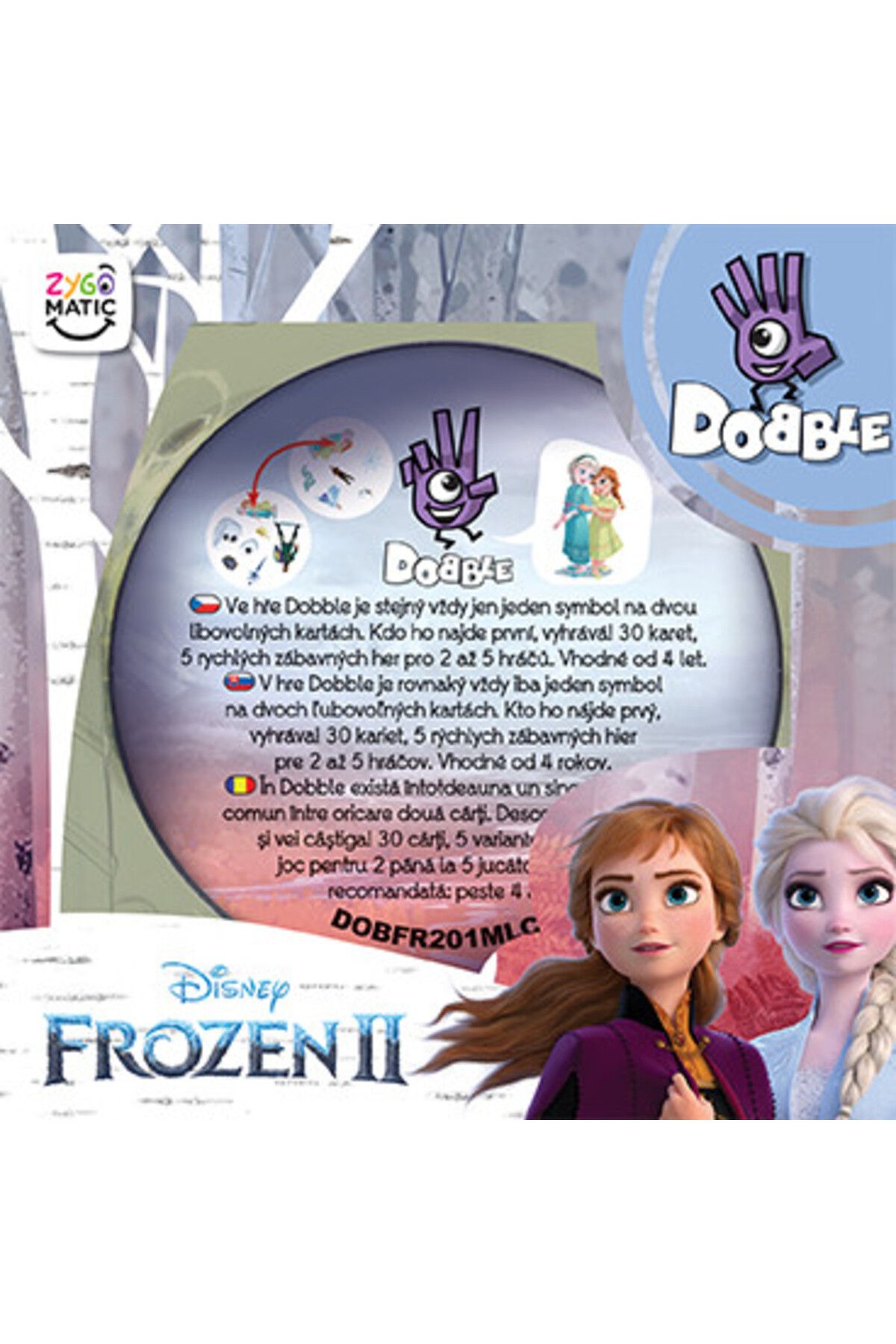 Asmodee-Dobble Frozen 2 game 2
