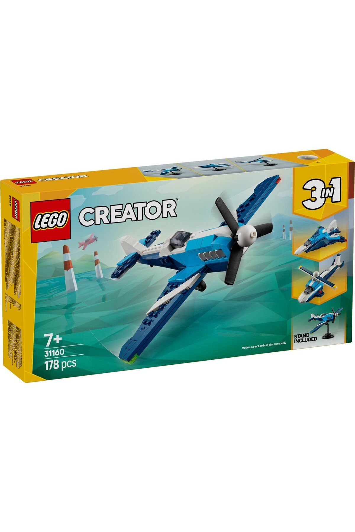 LEGO Set Lego Creator - Avion De Curse (31160) - One Size