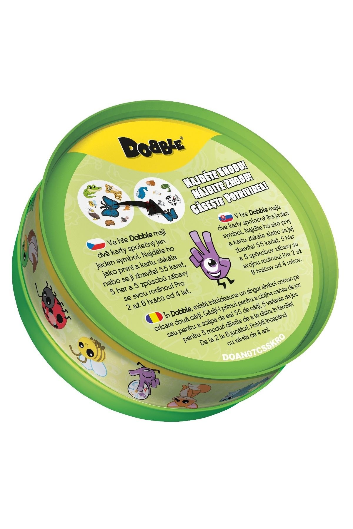Asmodee-Joc Dobble Zoo, New Version 3