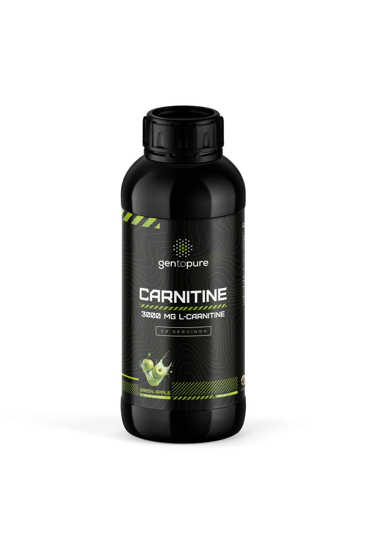 Gentopure GENTO L-CARNİTİNE ( YEŞİL ELMA )