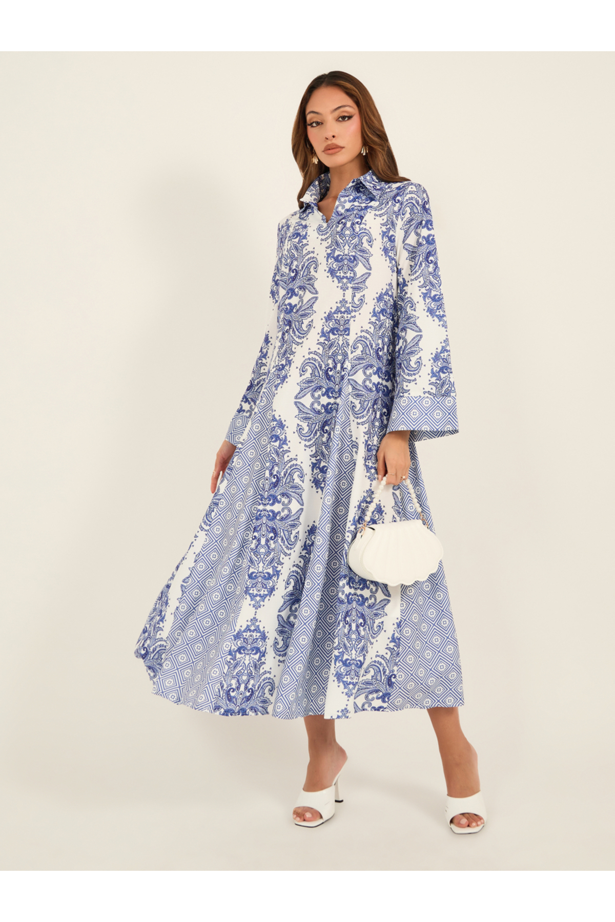 جلابية بياقة