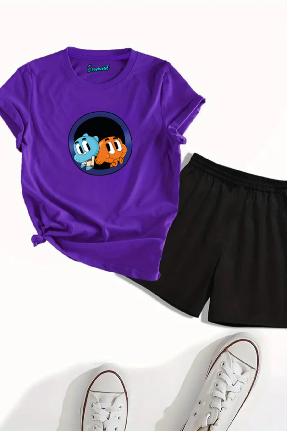 artı4 Set Pantaloni Scurți Imprimați Unisex Pentru Copii Unisex - 5–6 years