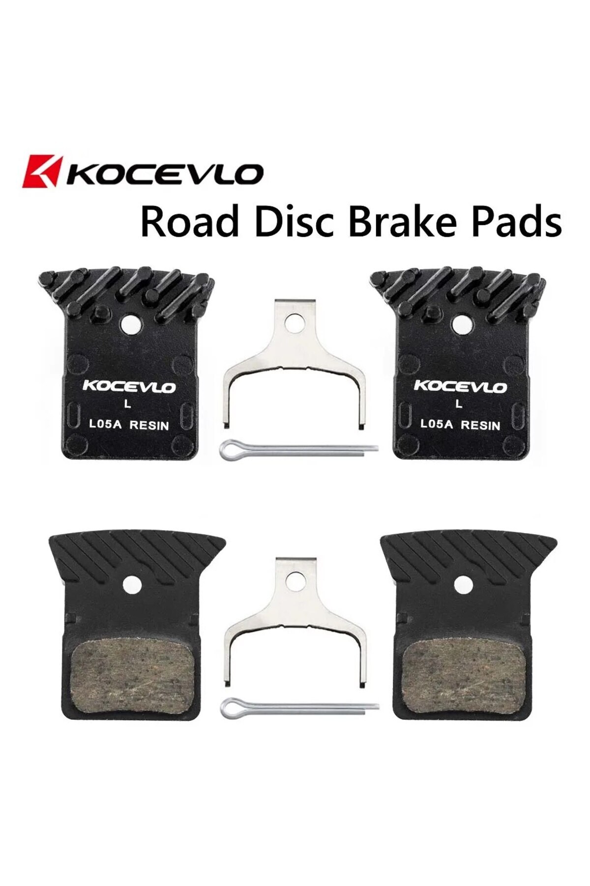 kocevlo-L05A 2 Set Kocevlo L05A L03A Road Disc Brake Pads Resin ICE Metal Ceramic Road Bicycle FOR SHIMANO C 1