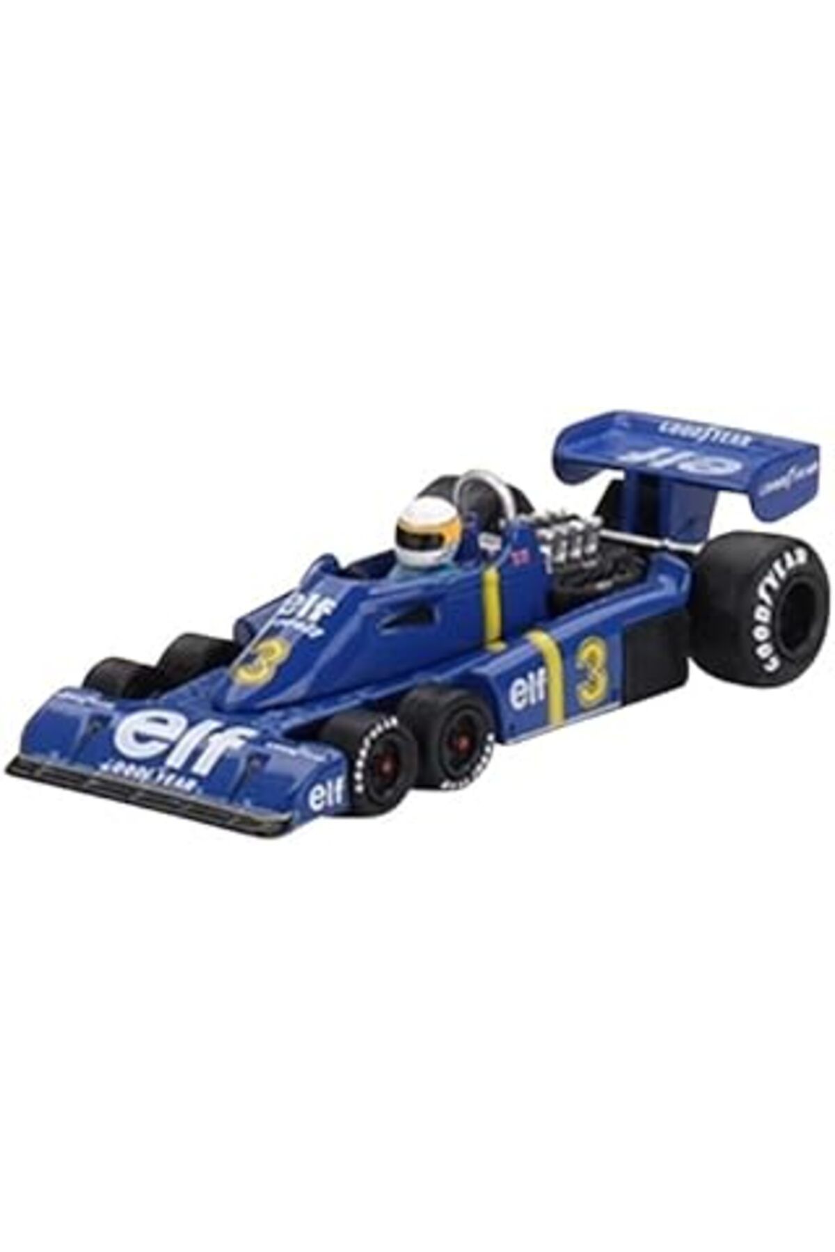 Mu Art Ahşap Truescale Miniatures Mini Gt Tyrrell P34#3 Jody Scheckter 1976 Swedish Gp Winner - 583