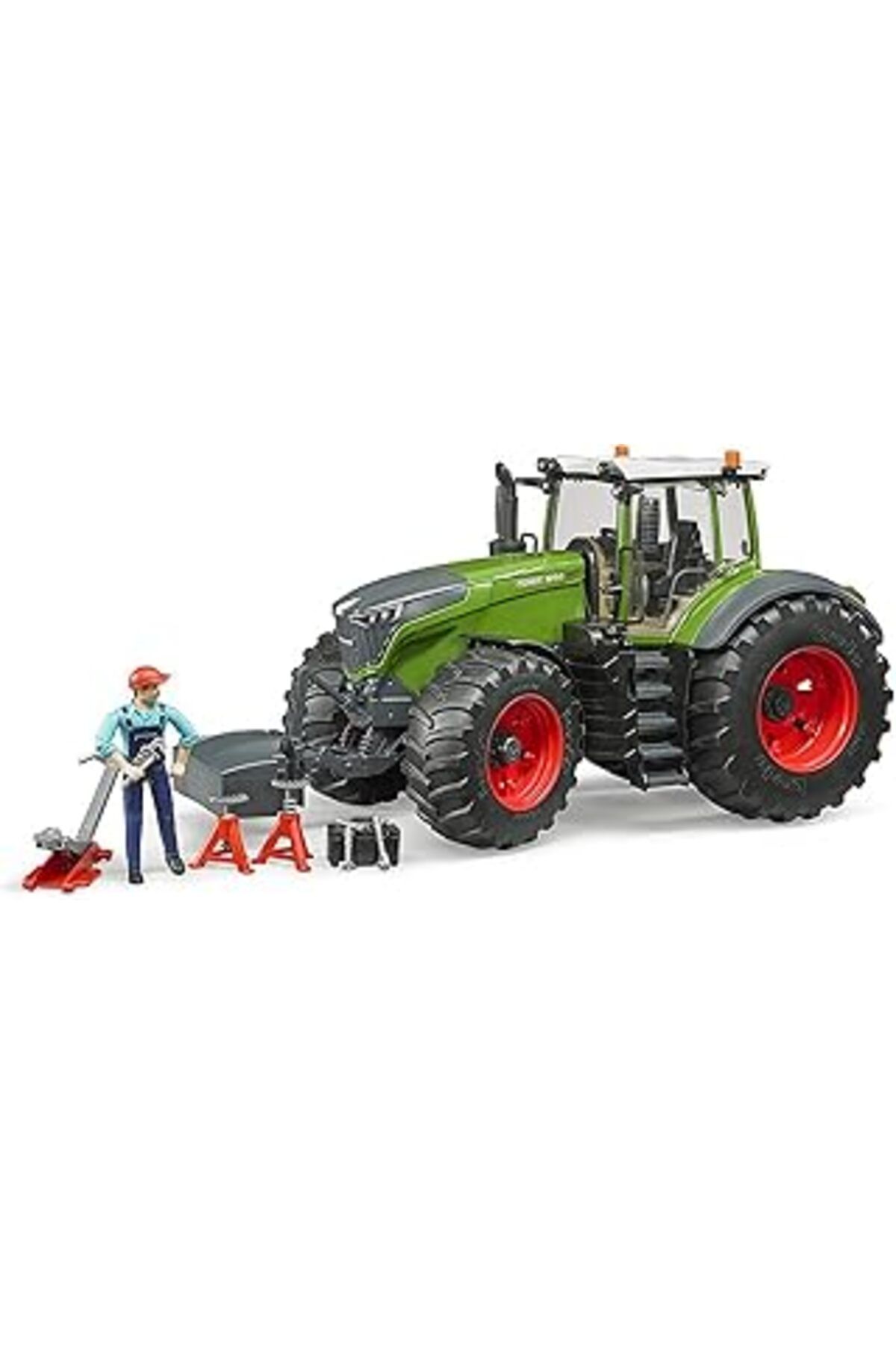 Roses Store Bruder - Fendt 1050 Vario Traktör & Lastikçi Ve Aksesuarları Ölçekli Model