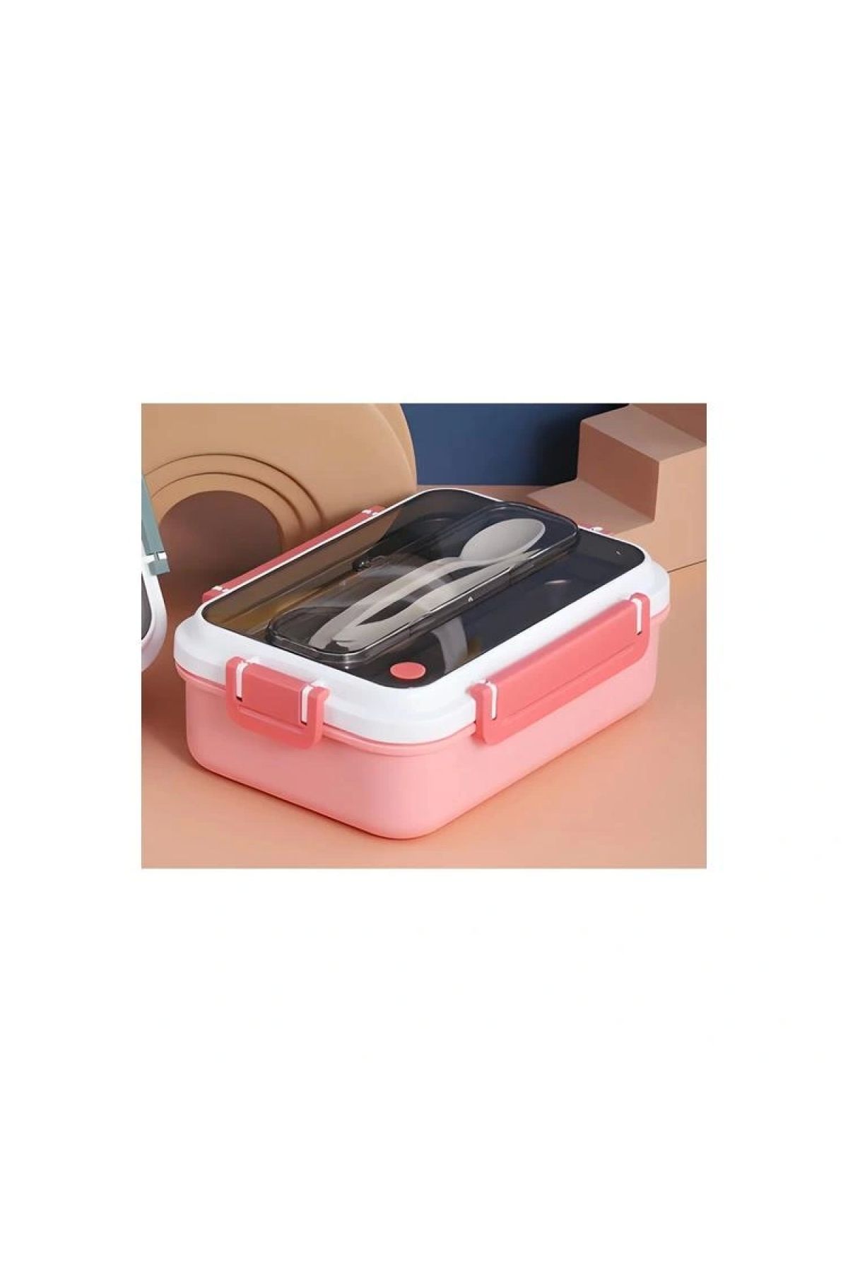 Vagonlife VAGONLİFE PASLANMAZ ÇELİK ÜÇ BÖLMELİ YEMEK KABI - LUNCH BOX VGN 528 1000 ML