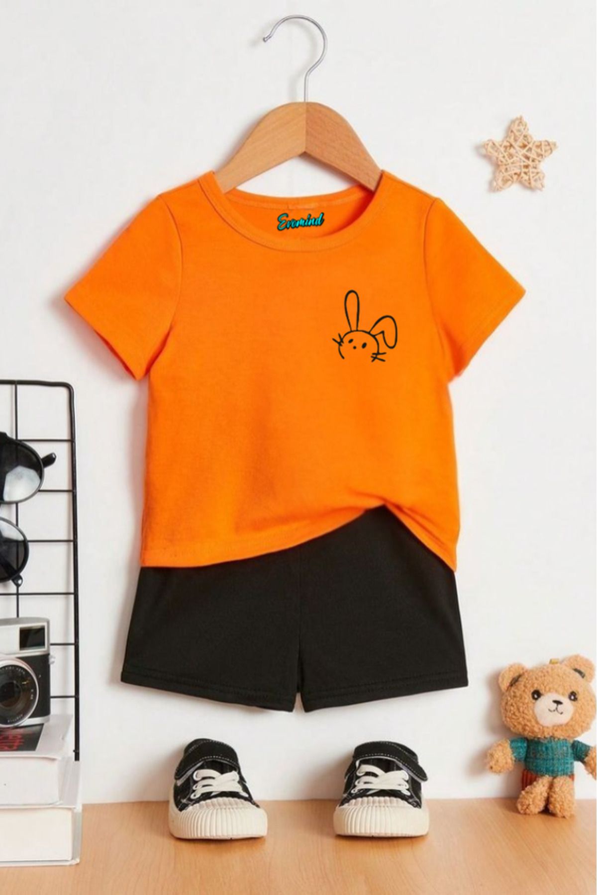 artı4 Set Pantaloni Scurți Imprimați Unisex Pentru Copii Unisex - 7–8 years