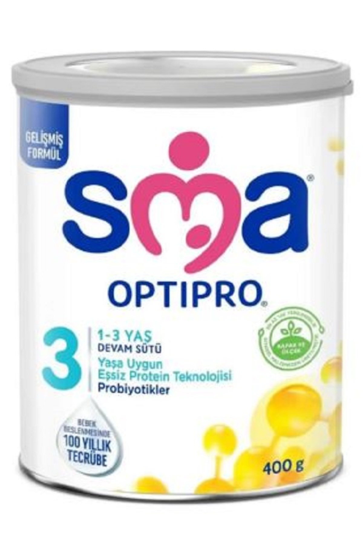 SMA Optipro 3 Bebek Sütü 400 gr 1-3 YAŞ 6lı Set fotoğrafı 2 (önizleme)