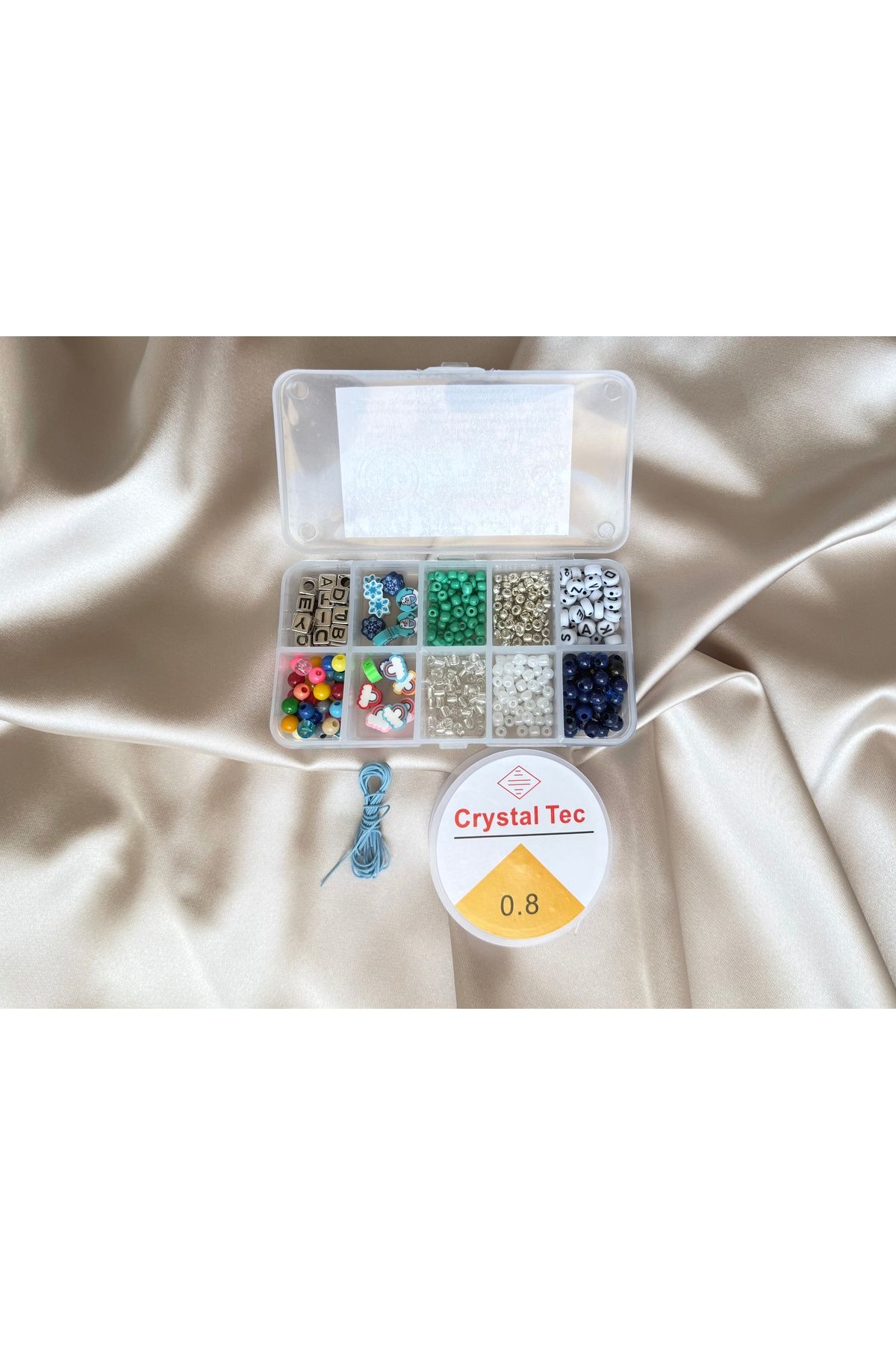 Karlar Ülkesi Olaf Figür 10'lu Boncuk Set Bileklik Kolye Telefon Charm Yapma Hobi Dıy Set