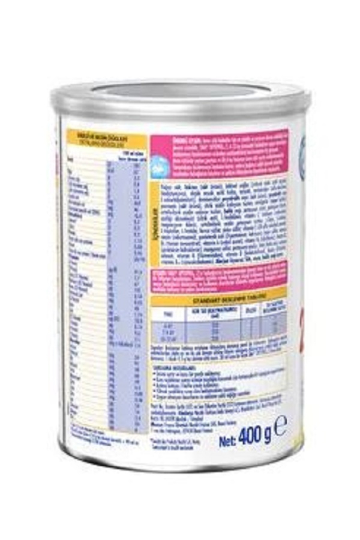 SMA Optipro 3 Bebek Sütü 400 gr 1-3 YAŞ 6lı Set fotoğrafı 3 (önizleme)