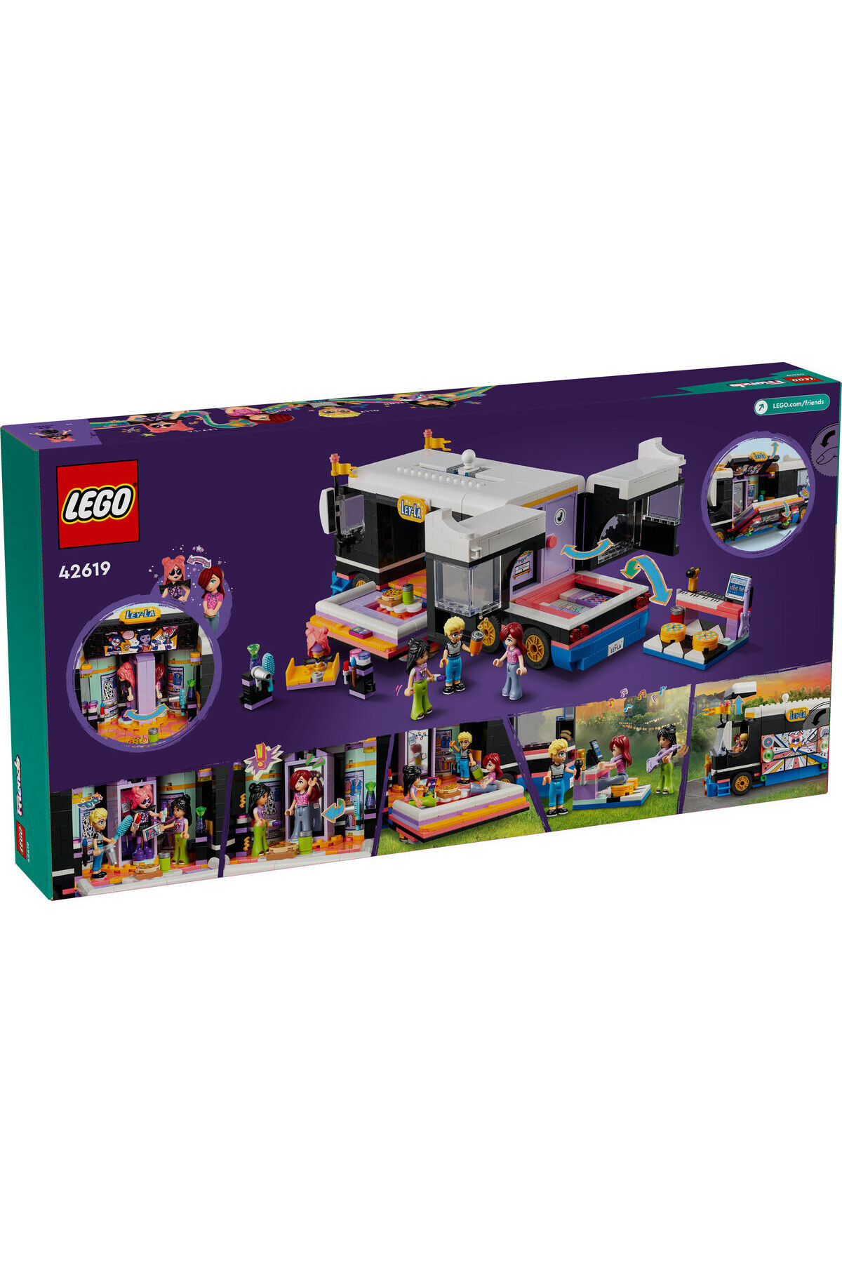 LEGO-LEGO Friends set - Pop Star Tour Bus (42619) 3