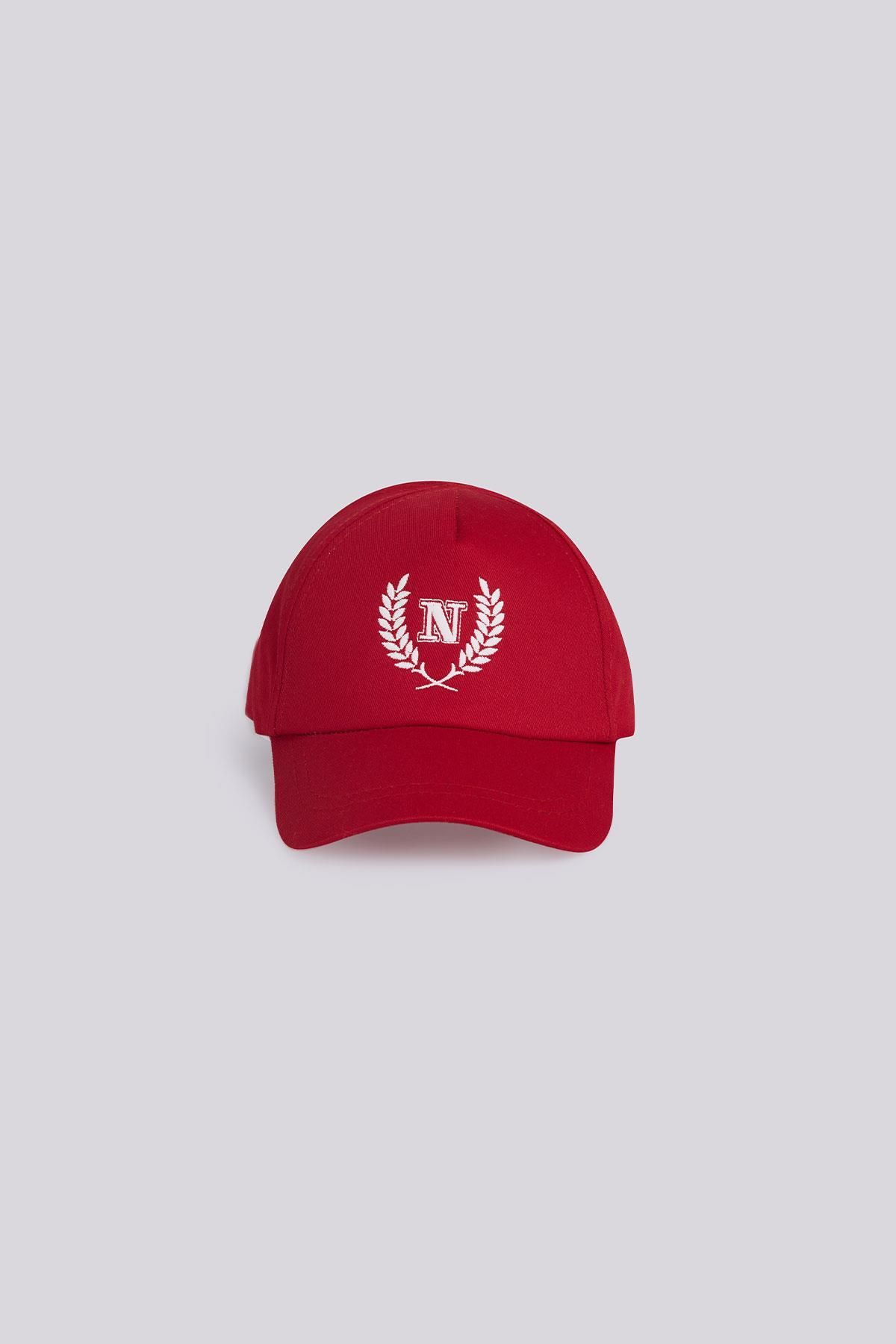 Nebbati Basic-Bg Store Boy's Red Hat 1