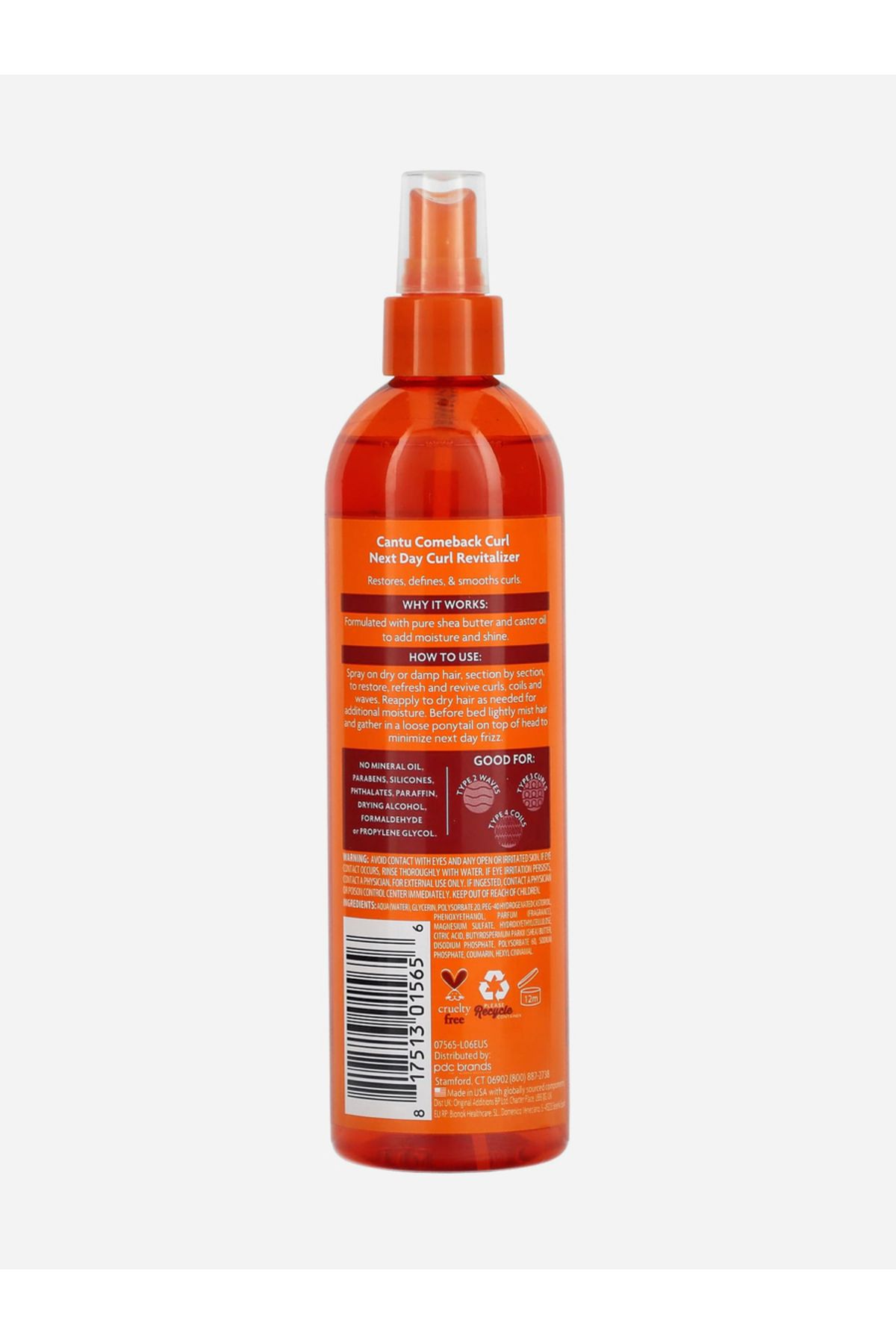Cantu-Shea Butter Refreshing Curl Spray, 355ml 2
