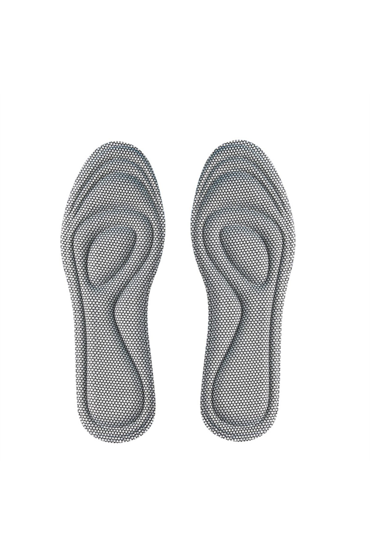 Choice-45-46 290mm GRAY Foot Acupressure Insole Men Women Soft Breathable Sports Cushion Inserts Sweat-abso 1
