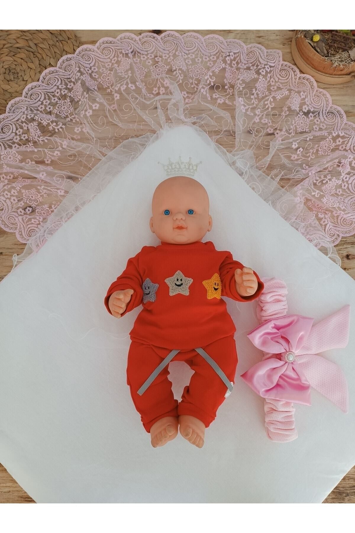 Tomuycuk Dantelli Kız Bebek Battaniyesi Mevlütlük Hastane Çıkışı Yenidoğan %100 Pamuklu Organik Uyku Kundağı fotoğrafı 4 (önizleme)