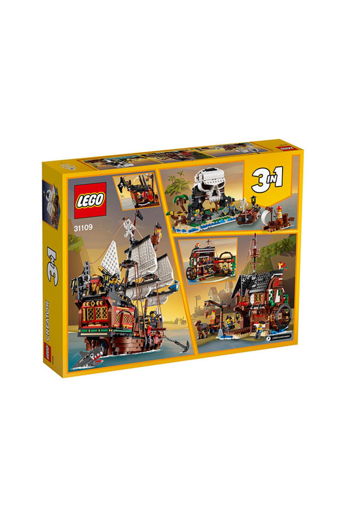 LEGO-LEGO Creator Set - Pirate Ship (31109) (31109) 3