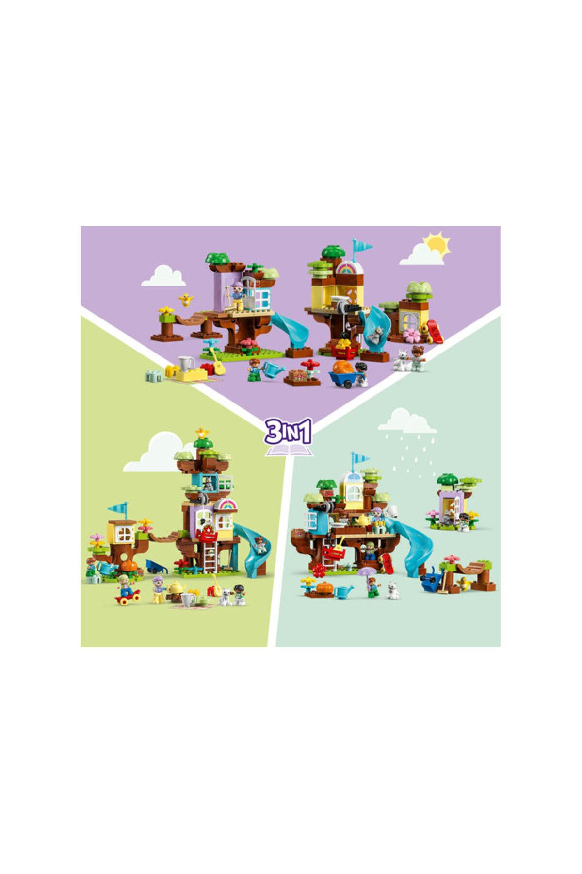 LEGO-LEGO DUPLO Set - 3 in 1 Tree House (10993) 4