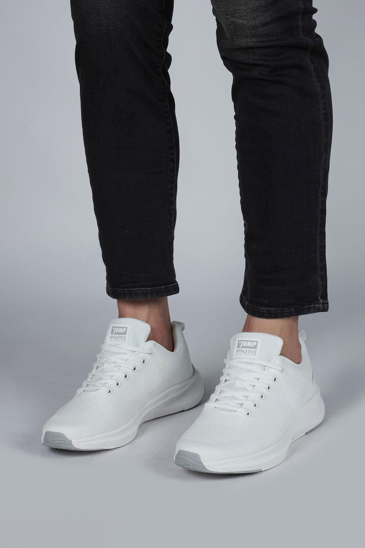 Jump 29537 Beyaz Erkek Sneaker Günlük Spor Ayakkabı görsel 4