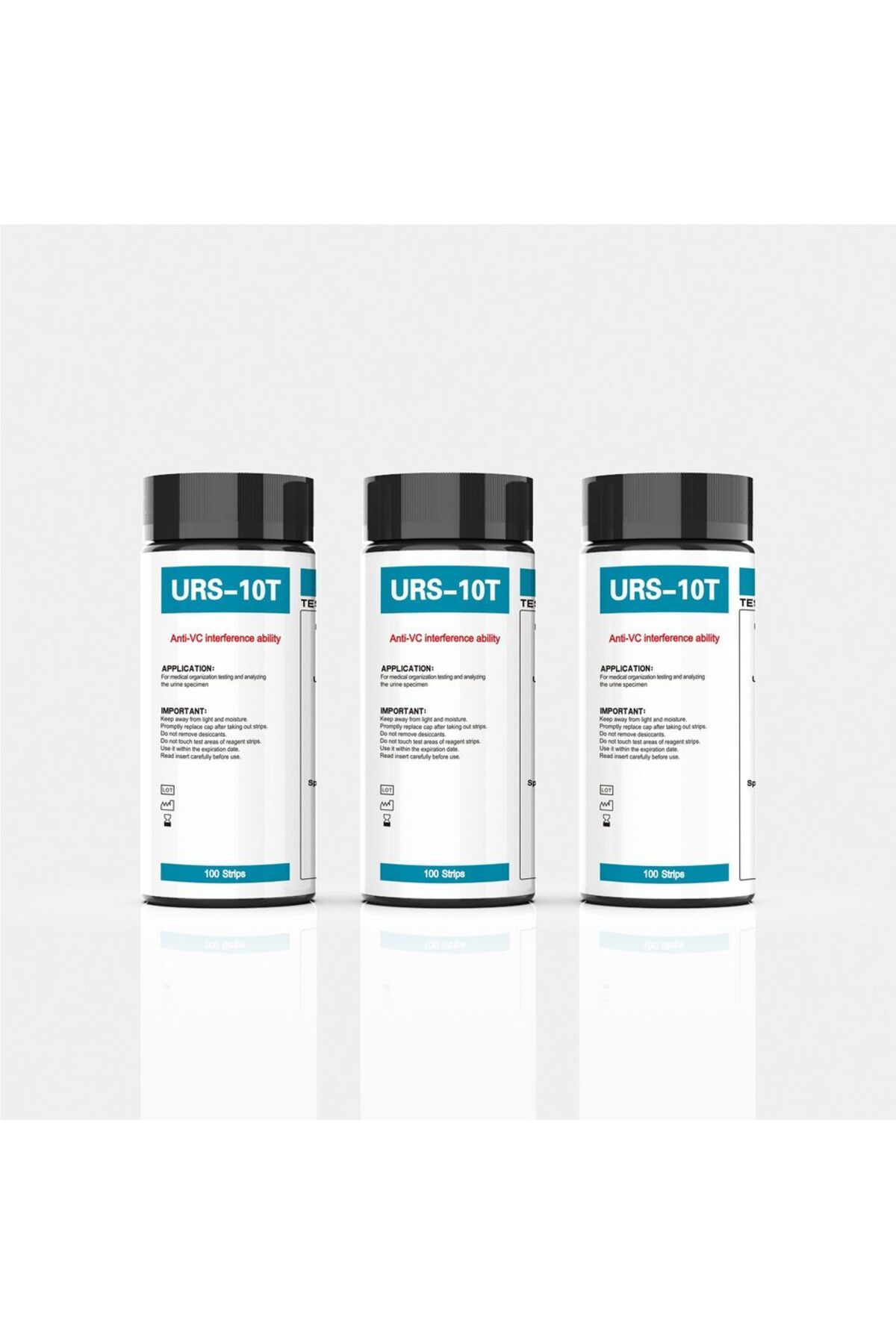 LPPCOLTD-شرائط اختبار البول URS-10T 10 شرائط كاشفة لتحليل البول URS 100 Strips 5