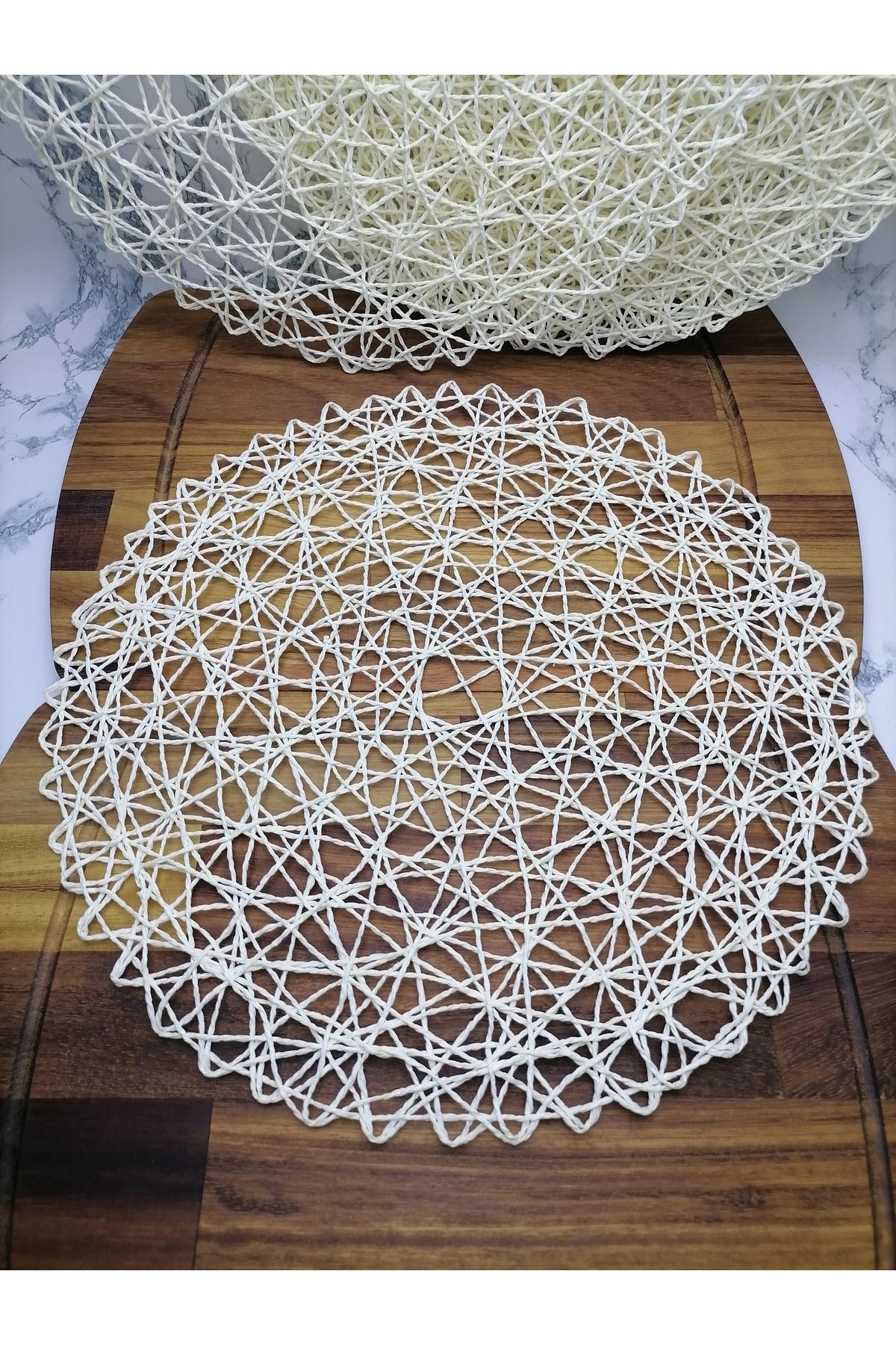 sweenhome-6 Cream Color Placemats 2