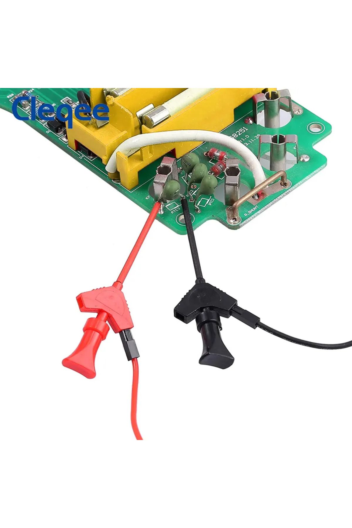 CLEQEE-مجموعة أدوات اختبار متعددة القياسات P1503E مكونة من 21 قطعة مع مجسات إبرة قابلة للاستبدال ومشبك التمساح 4 مم ... 5